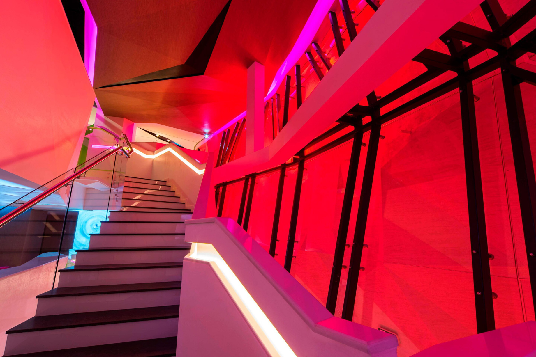 W Amman Hotel – Amman, Jordan – Aura Stairs