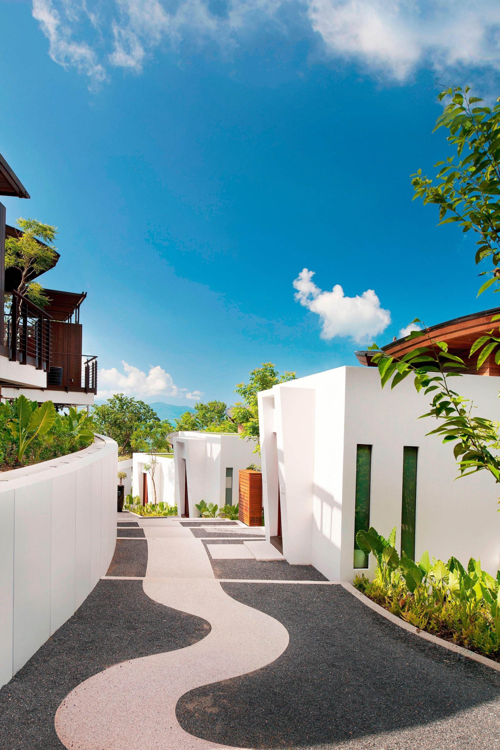 W Koh Samui Resort – Thailand – AWAY Spa Entrance Walkway