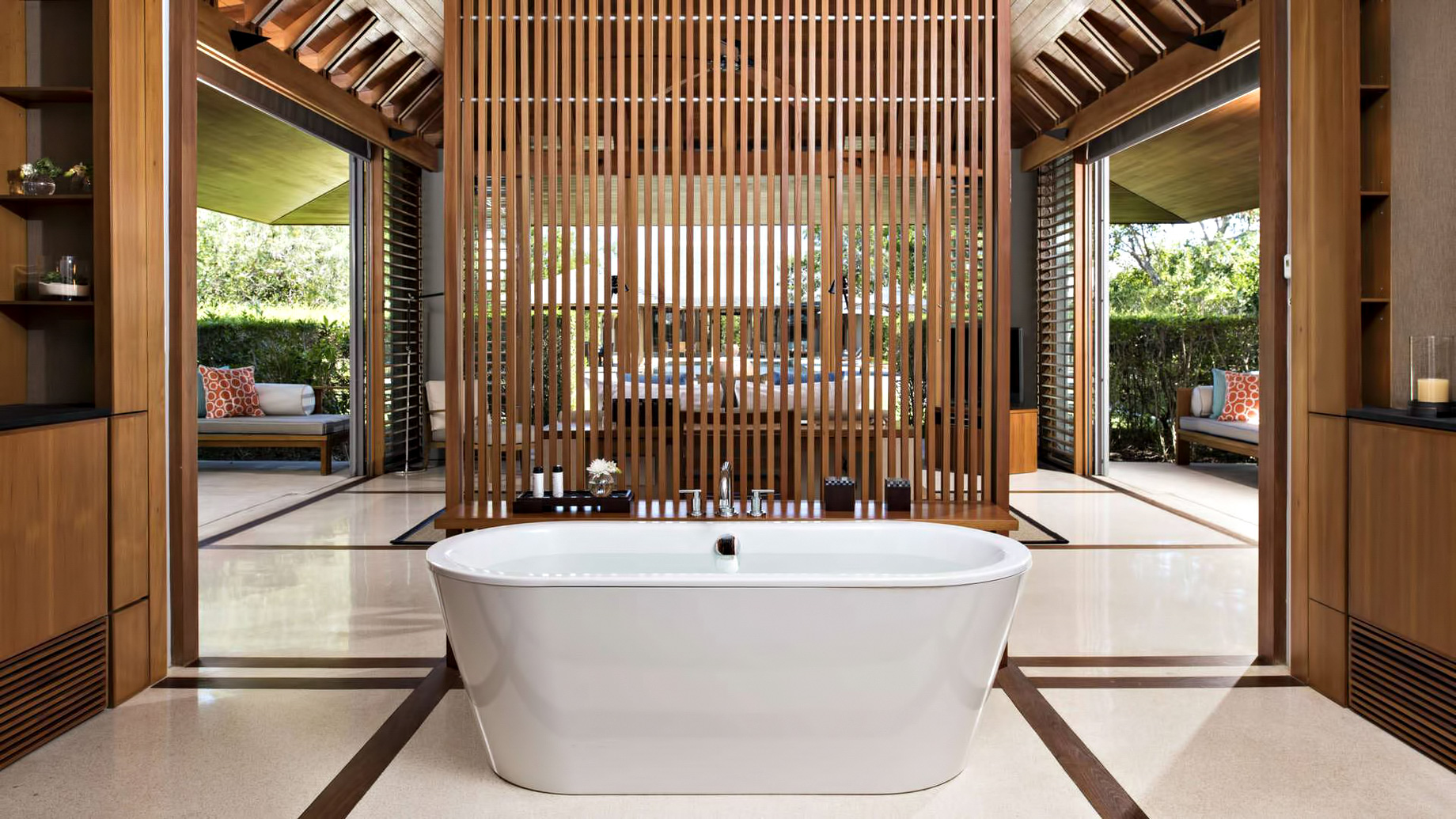 Amanyara Resort – Providenciales, Turks and Caicos Islands – 6 Bedroom Amanyara Villa Bathroom Tub