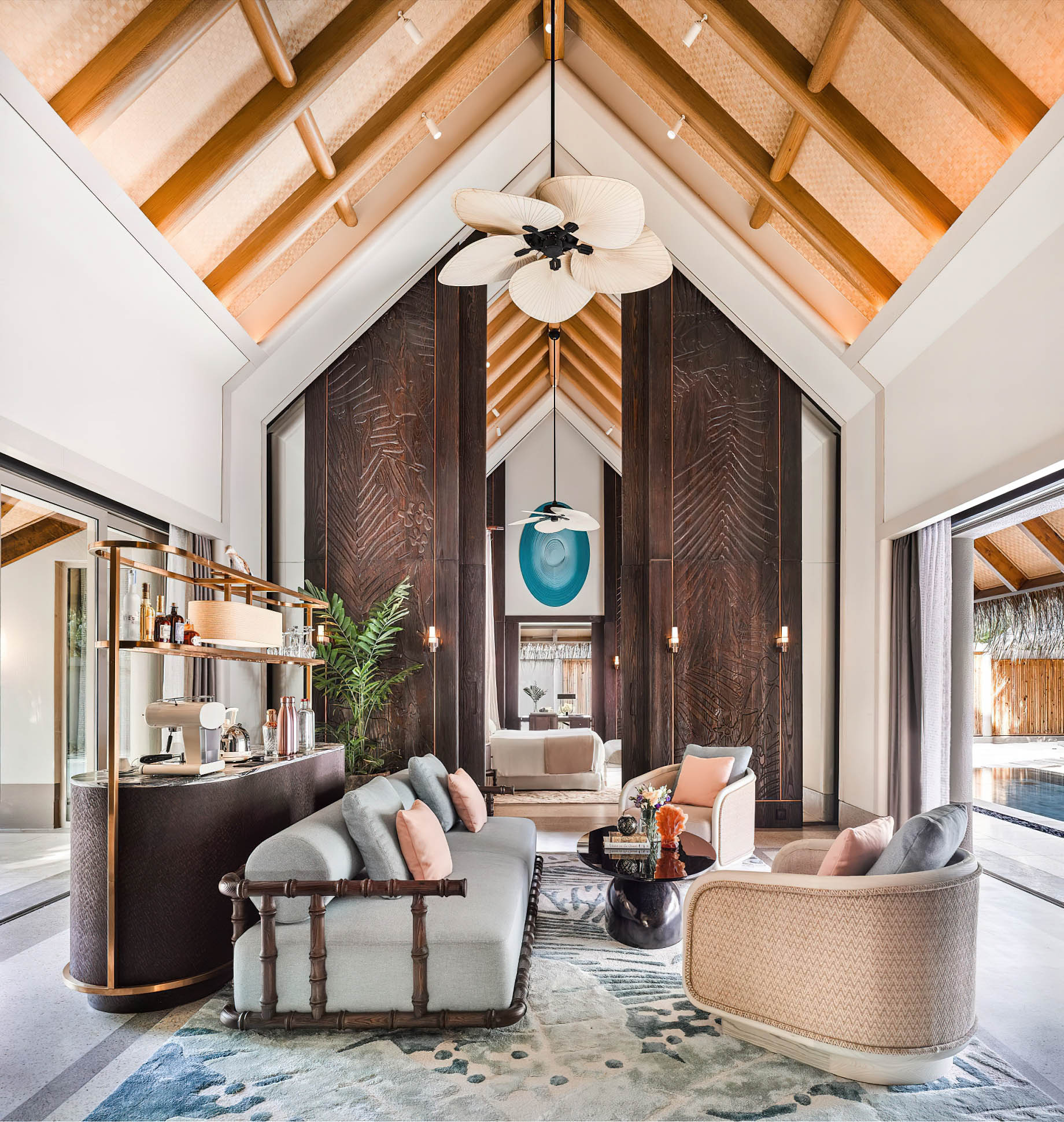 JOALI Maldives Resort - Muravandhoo Island, Maldives - Luxury Villa Master Living Room
