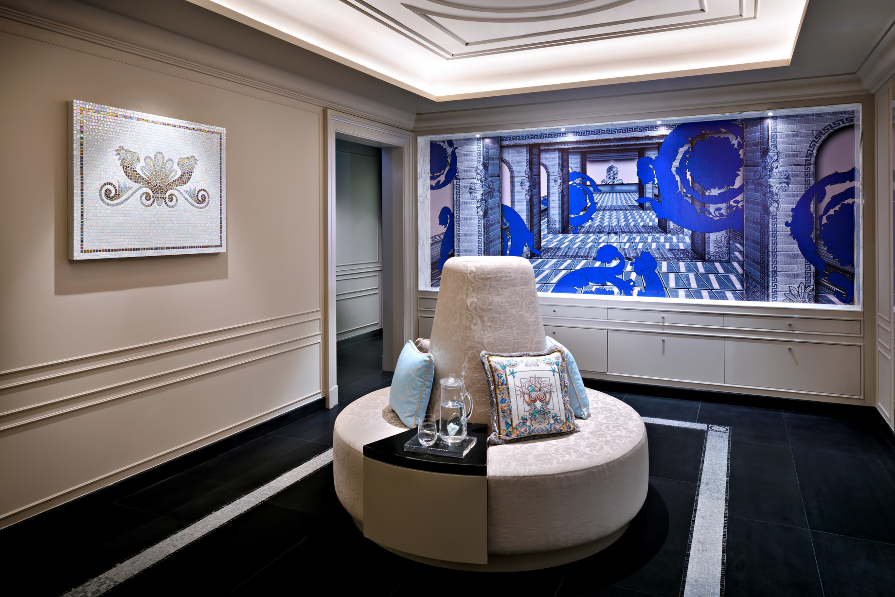 Palazzo Versace Dubai Hotel – Jaddaf Waterfront, Dubai, UAE – The SPA Couch