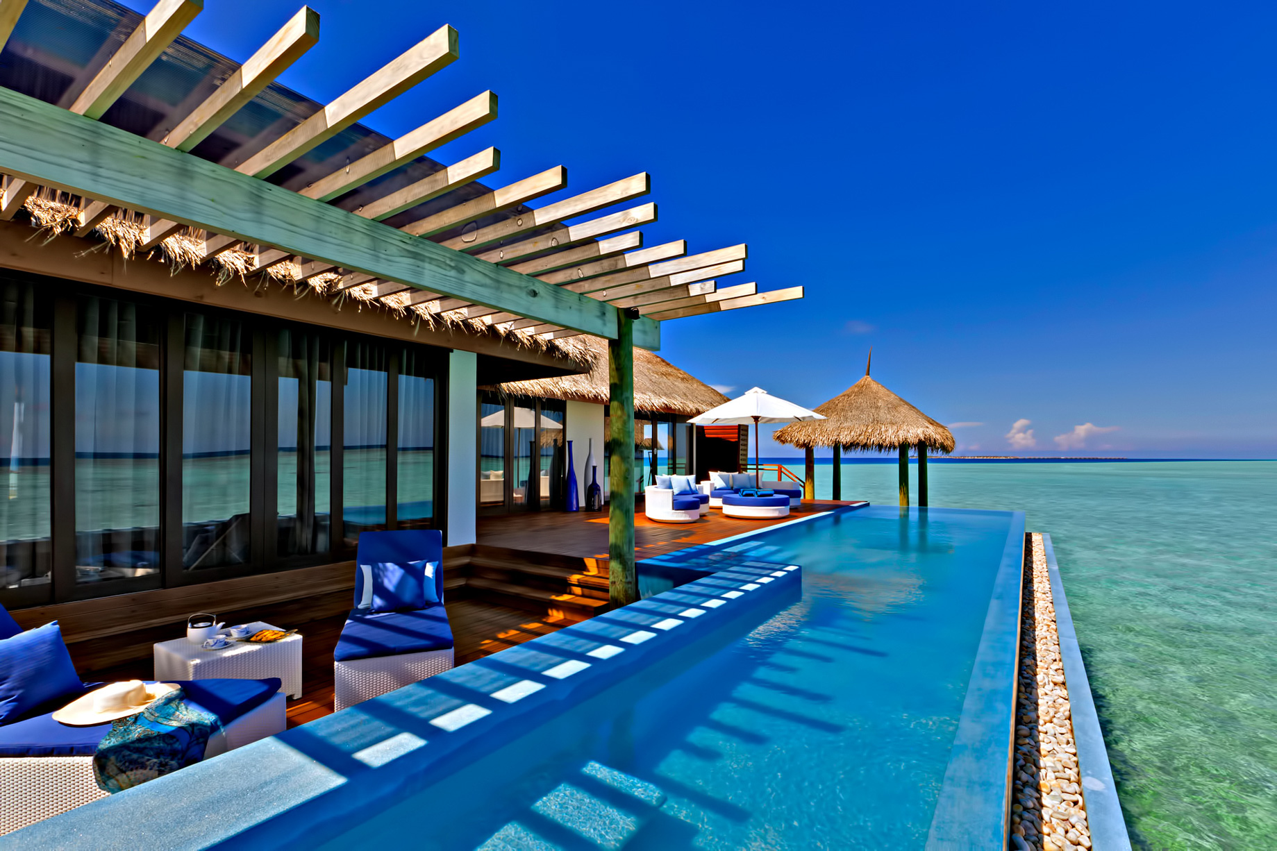 Velassaru Maldives Resort – South Male Atoll, Maldives – Over Water Suite Pool
