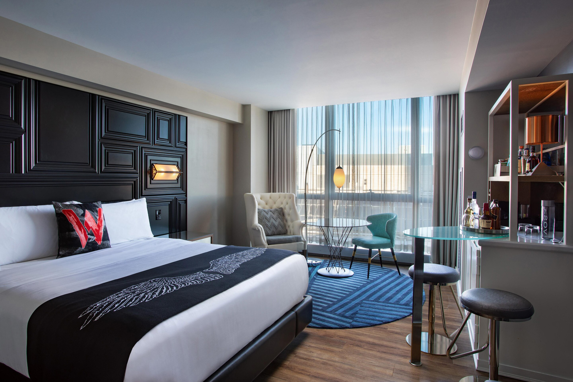 W Boston Hotel – Boston, MA, USA – Wonderful Guest Room Interior