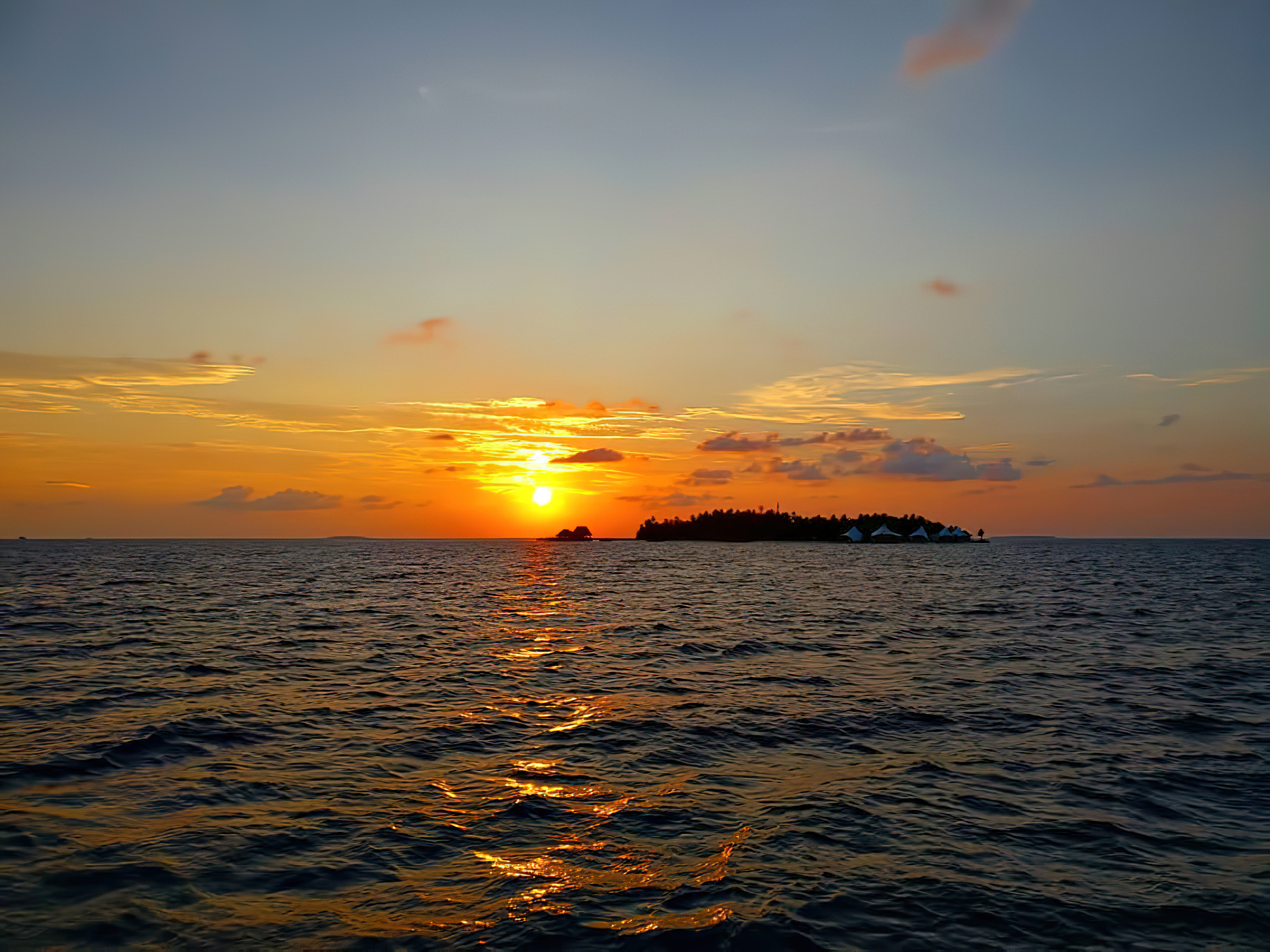 096 – W Maldives Resort – Fesdu Island, Maldives – Private Island Sunset