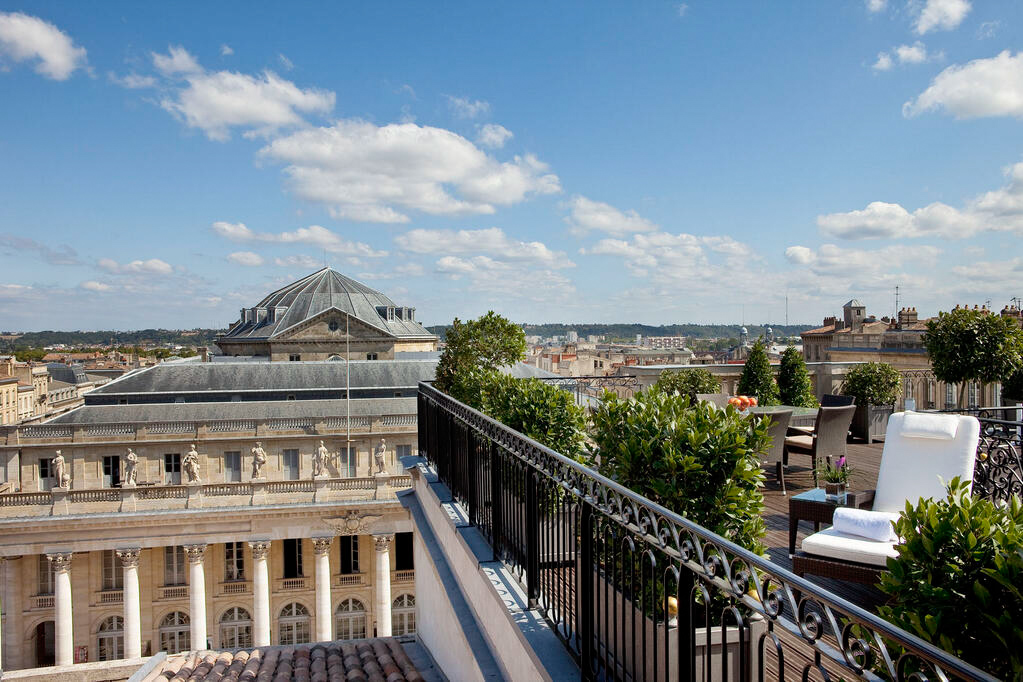 InterContinental Bordeaux Le Grand Hotel - Bordeaux, France - Rooftop View