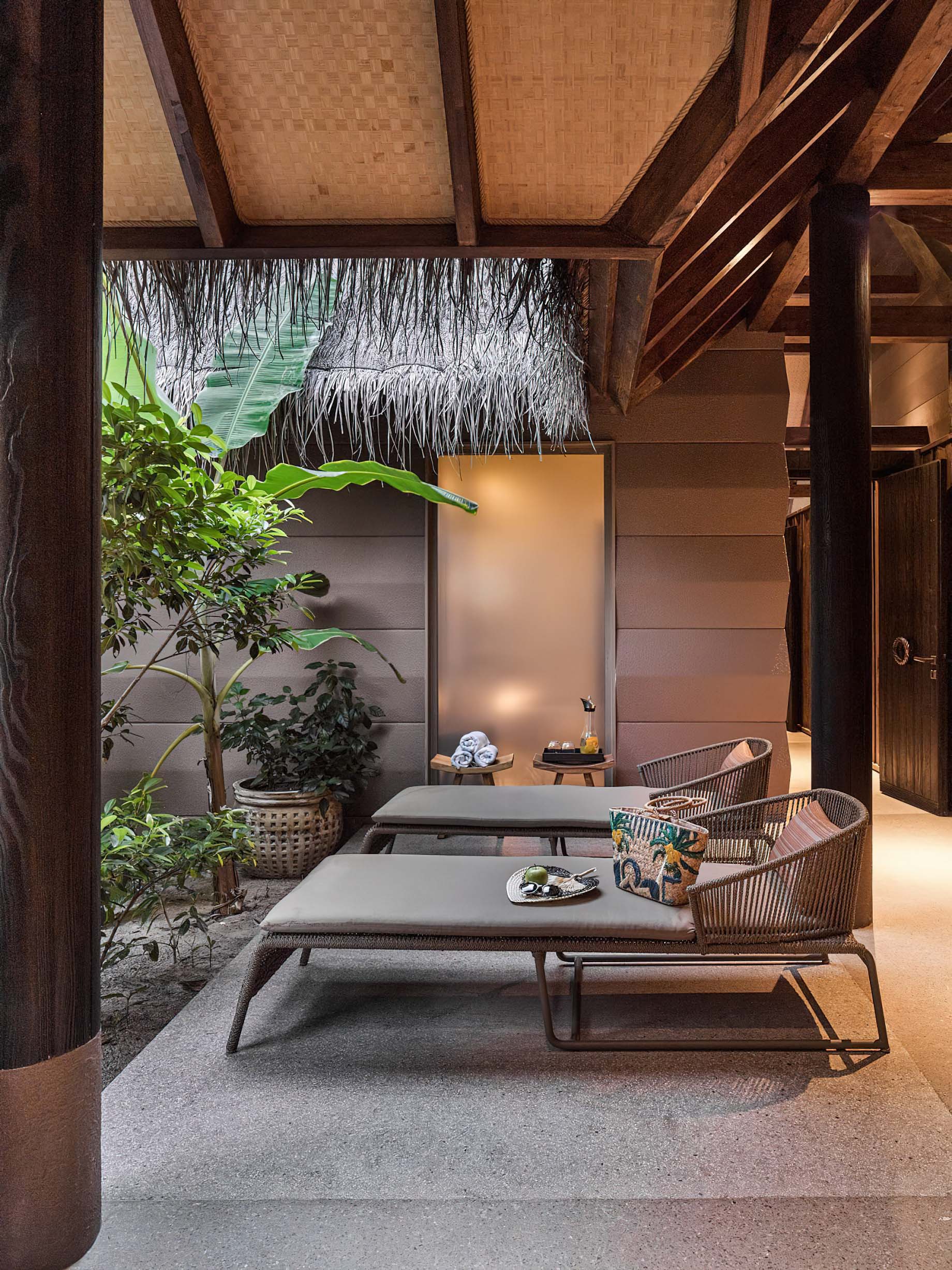 JOALI Maldives Resort - Muravandhoo Island, Maldives - Luxury Outdoor Lounge Chairs