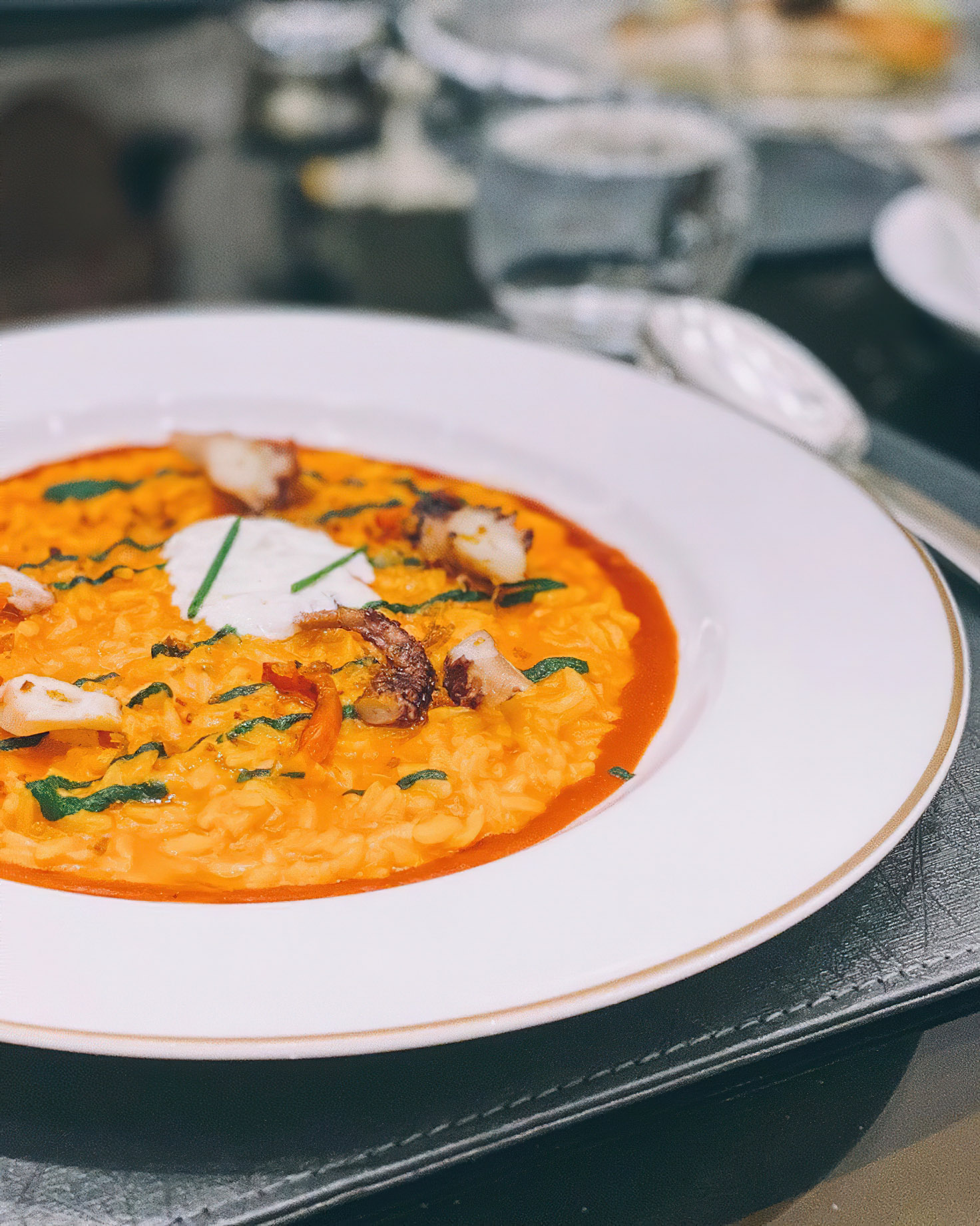 The St. Regis Macao Hotel – Cotai, Macau SAR, China – Grilled Octopus Risotto