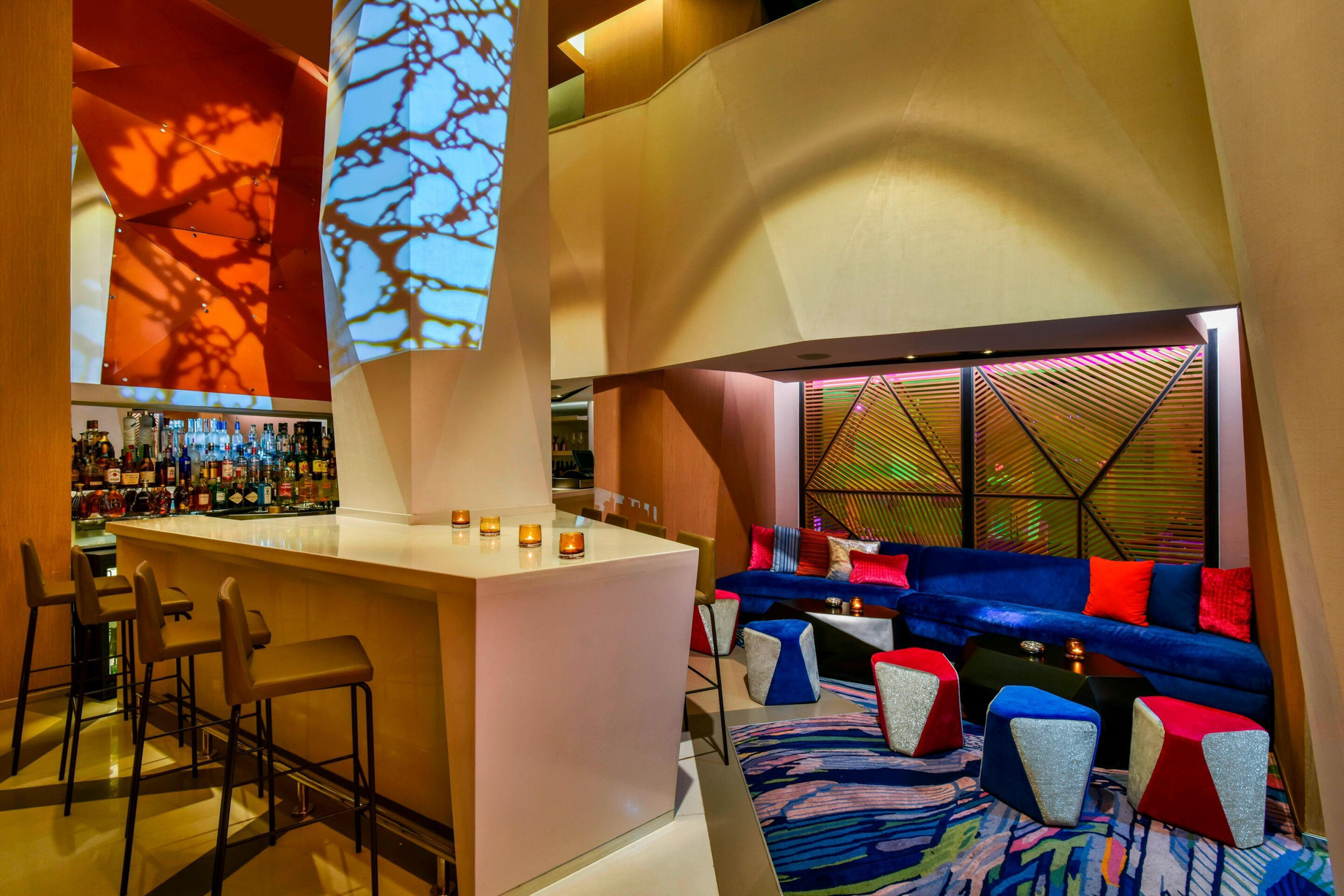 W Amman Hotel – Amman, Jordan – Aura Lounge Bar