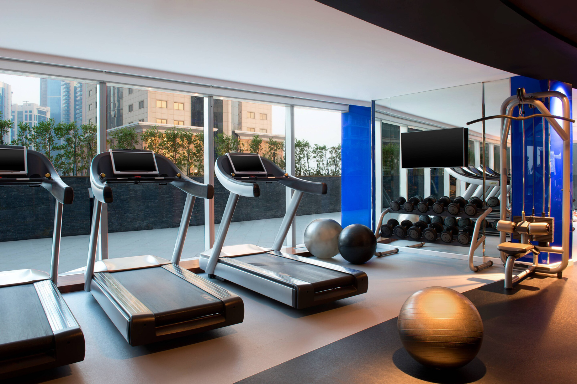 W Doha Hotel – Doha, Qatar – FIT Gym