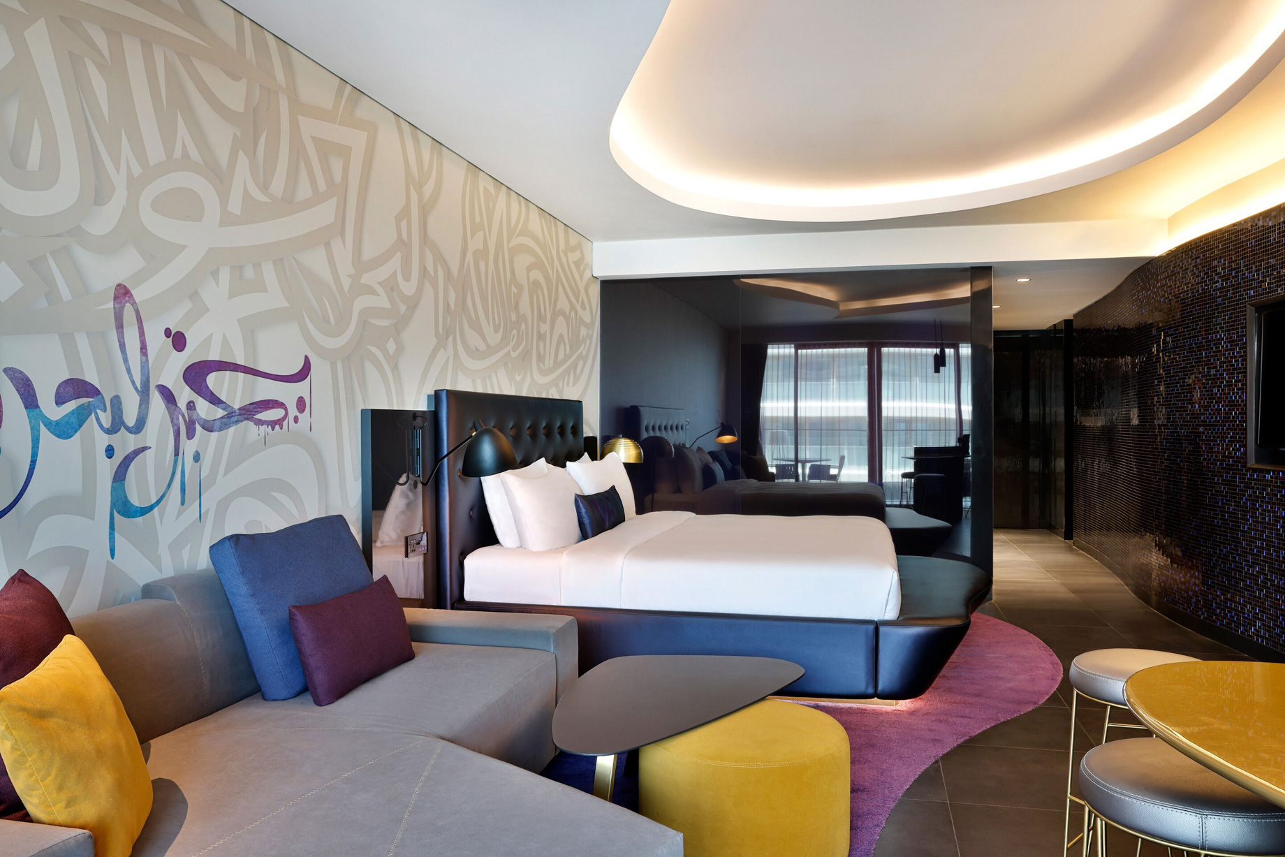 W Dubai The Palm Resort – Dubai, UAE – Wonderful Guest Room