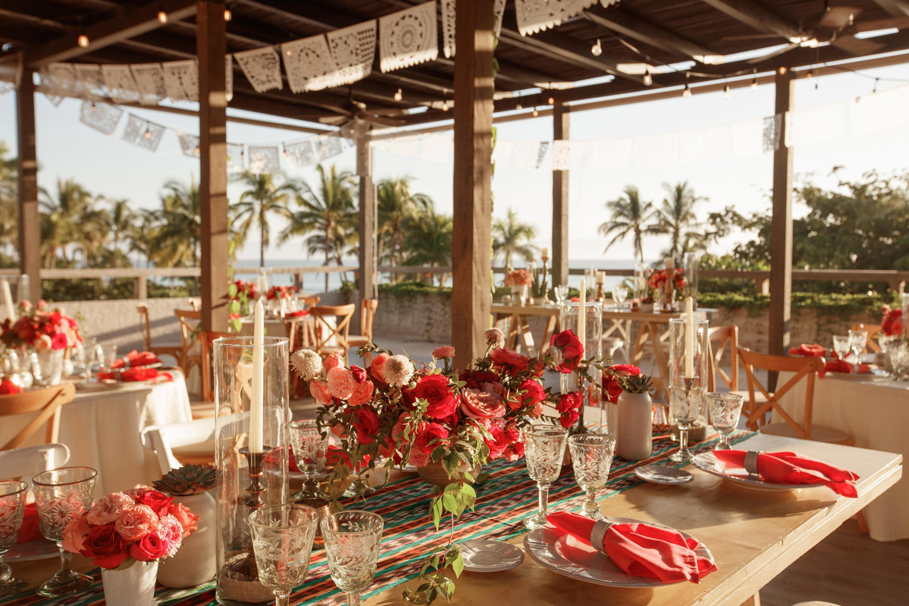 W Punta de Mita Resort - Punta De Mita, Mexico - Mexican Wedding Reception Dinner