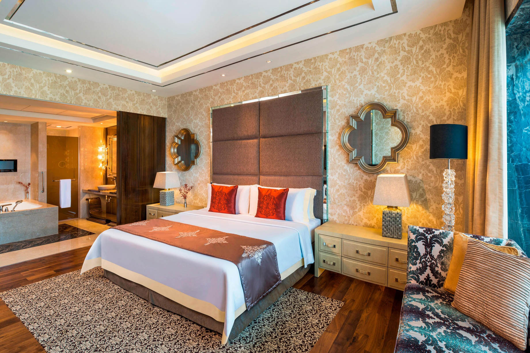 The St. Regis Mumbai Hotel - Mumbai, India - Metropolitan Suite Bedroom