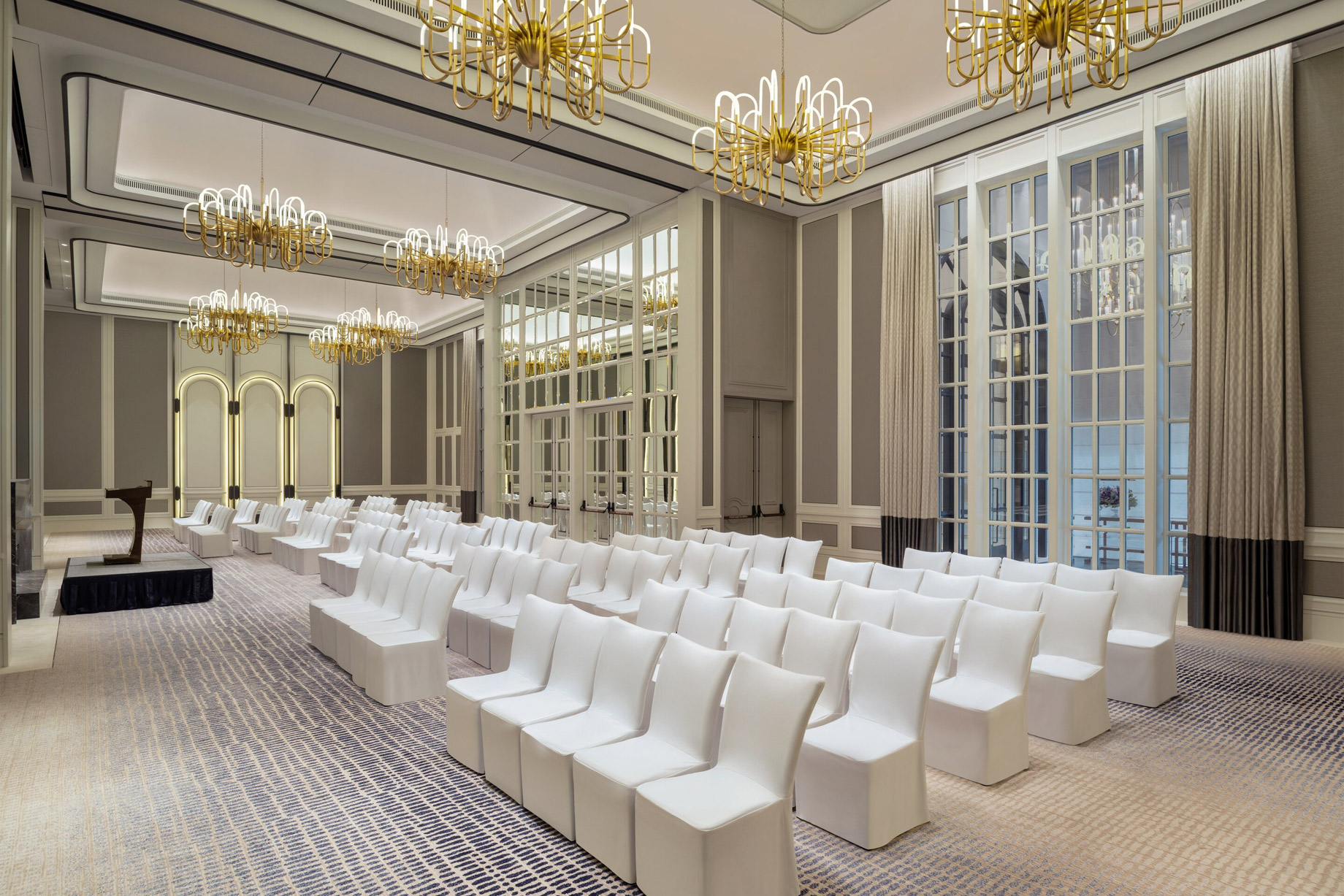 The St. Regis Singapore Hotel – Singapore – Caroline’s Mansion Room Theatre Seating