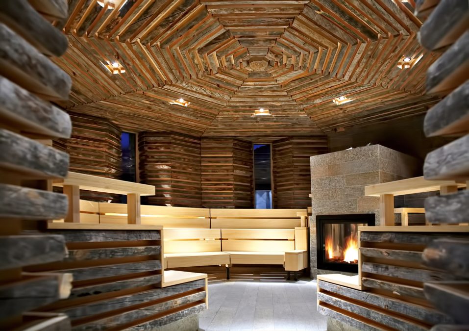 Tschuggen Grand Hotel - Arosa, Switzerland - Sauna