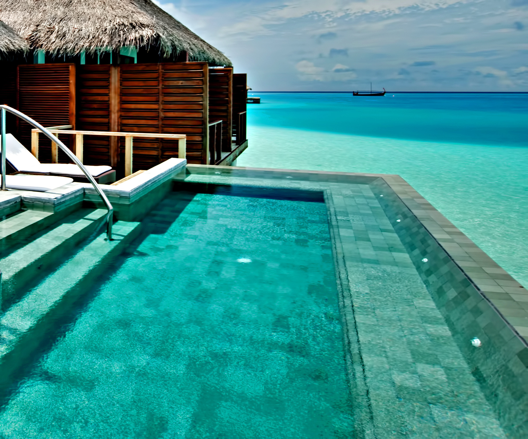 Velassaru Maldives Resort – South Male Atoll, Maldives - Over Water Suite Pool