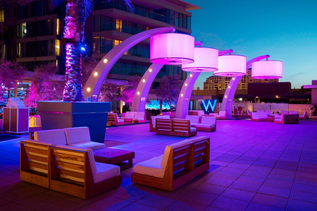 W Scottsdale Hotel - Scottsdale, AZ, USA - WET Deck