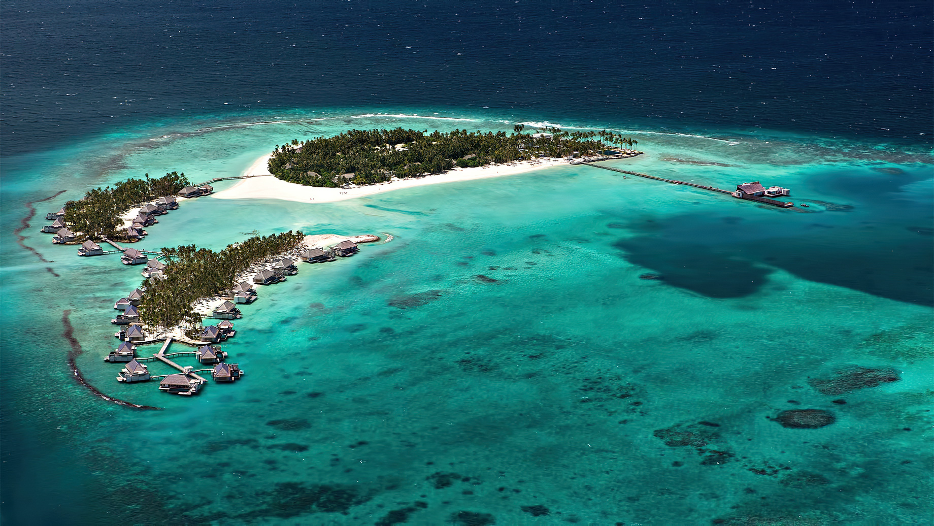 Cheval Blanc Randheli Resort – Noonu Atoll, Maldives – Resort Aerial View
