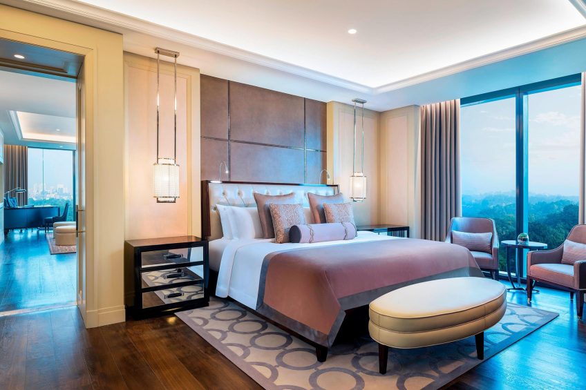 The St. Regis Kuala Lumpur Hotel - Kuala Lumpur, Malaysia - John Jacob Astor Suite Bedroom