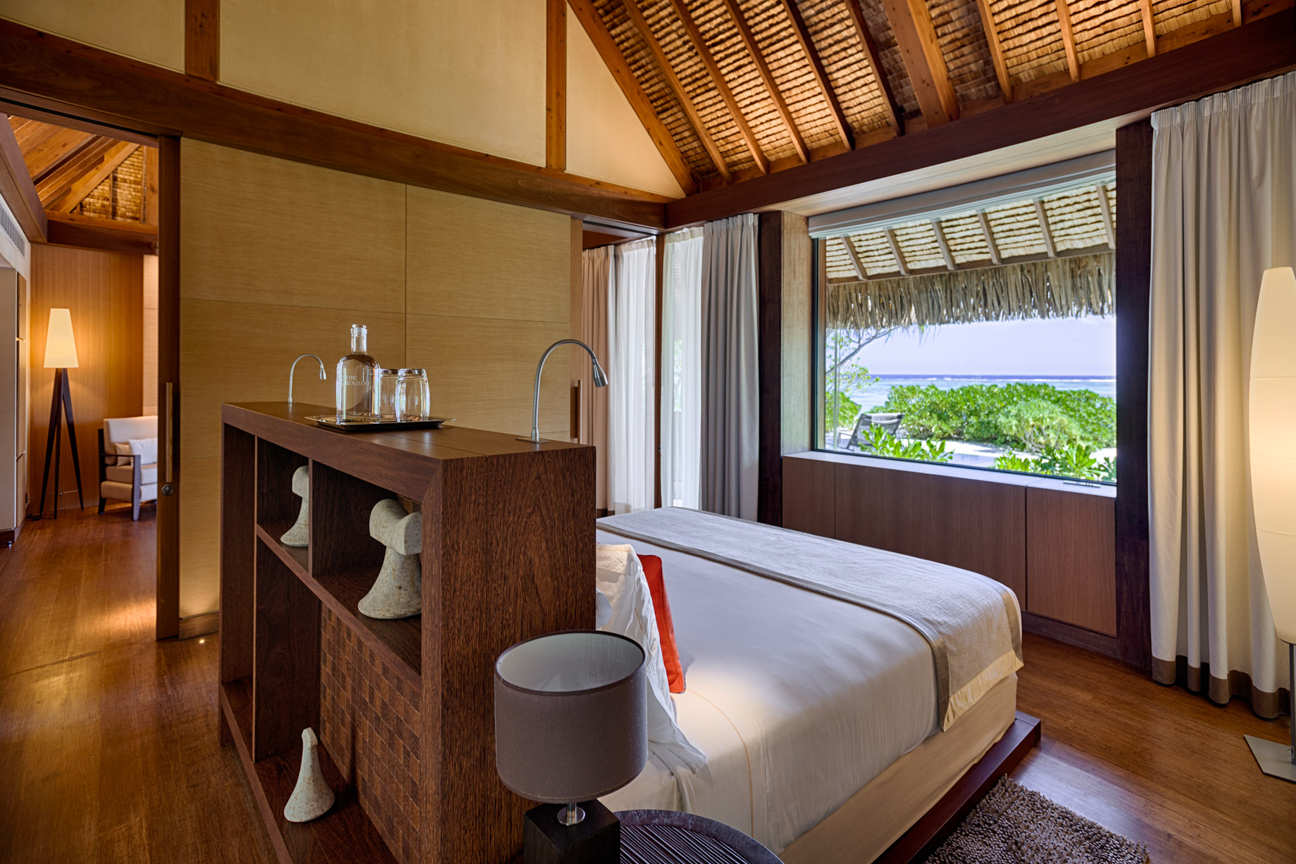 The Brando Resort – Tetiaroa Private Island, French Polynesia – 1 Bedroom Beachfront Villa Bedroom