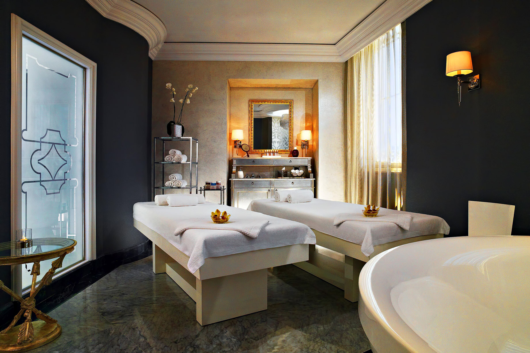 The St. Regis Florence Hotel – Florence, Italy – Iridium Suite by Clarins Acquamarine