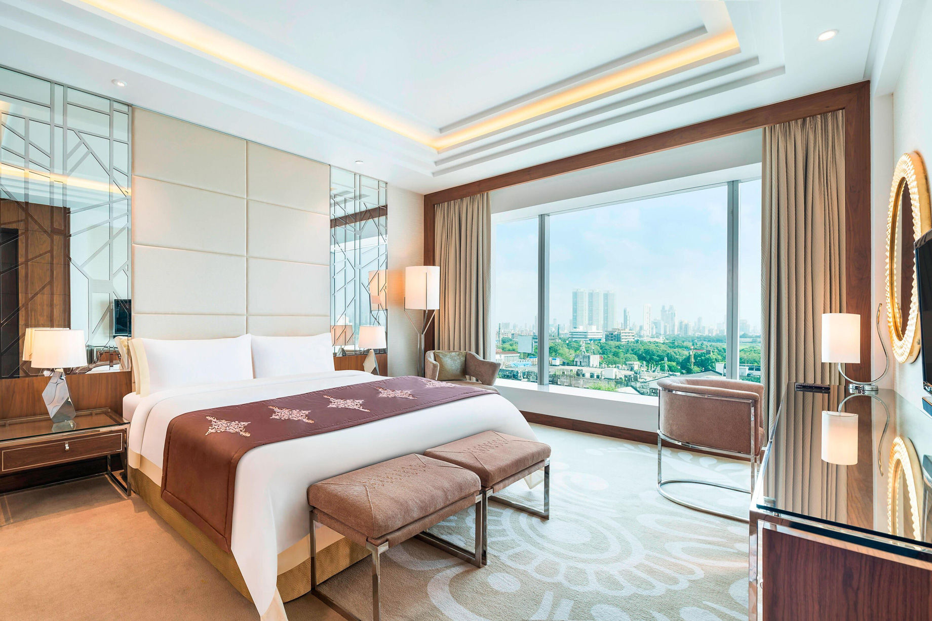 The St. Regis Mumbai Hotel – Mumbai, India – Residential Suite Bedroom