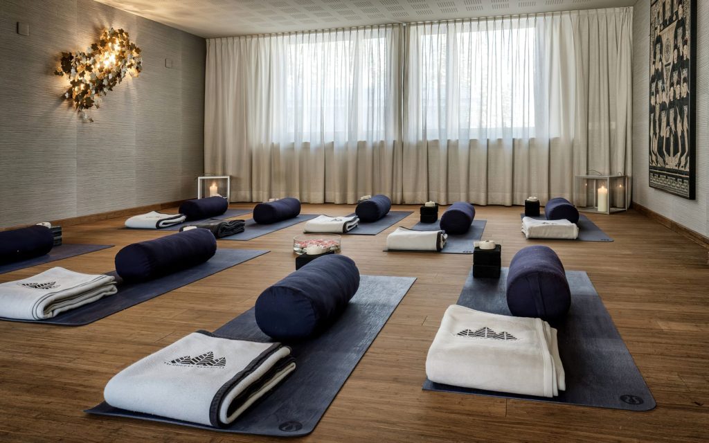 Tschuggen Grand Hotel - Arosa, Switzerland - Yoga Studio