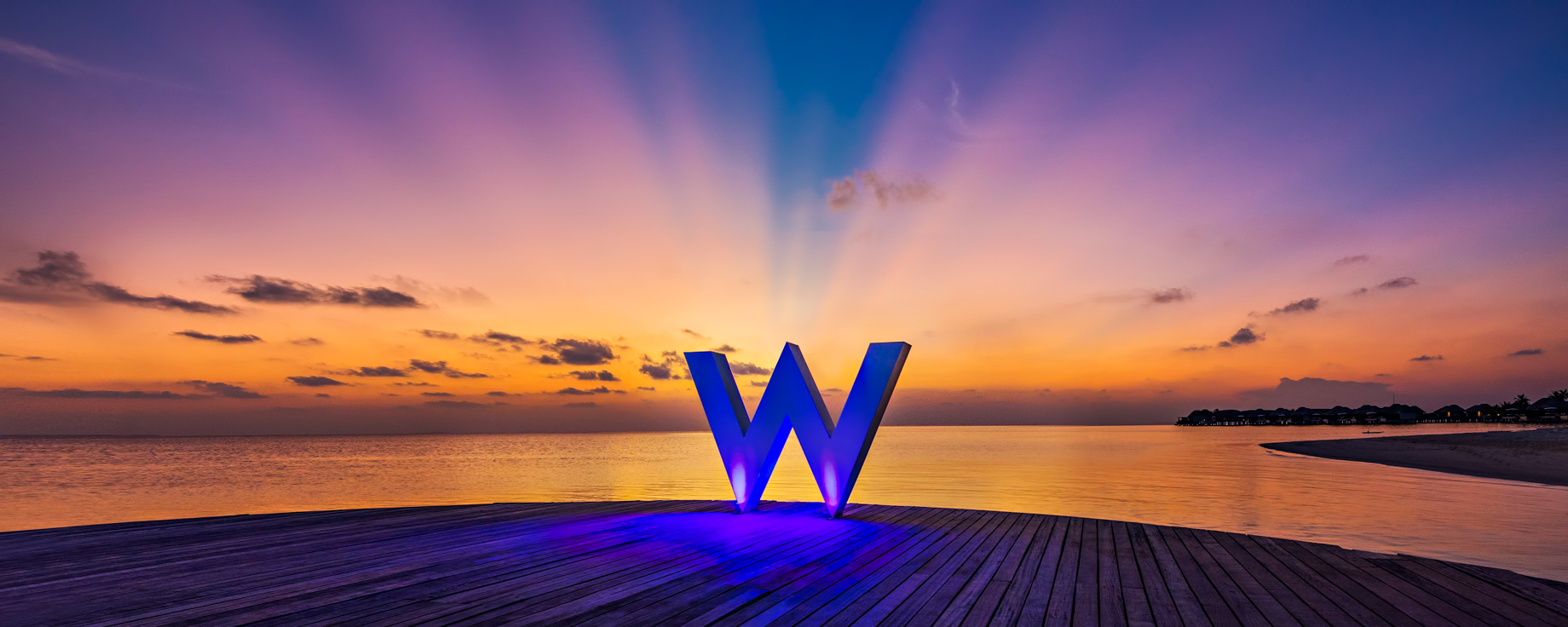 100 – W Maldives Resort – Fesdu Island, Maldives – W Resort Sunset