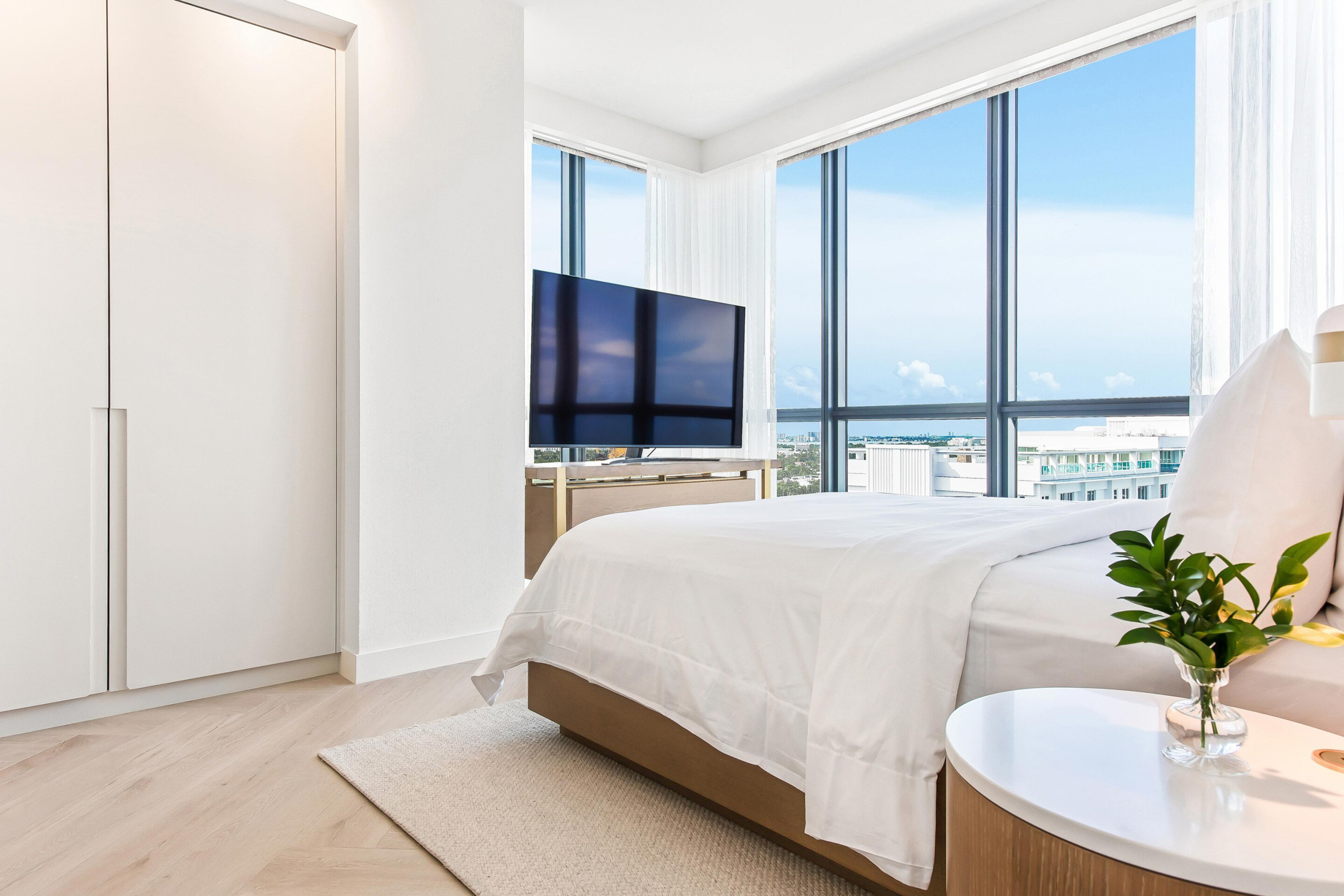 W South Beach Hotel – Miami Beach, FL, USA – Sanctuary Suite Bedroom