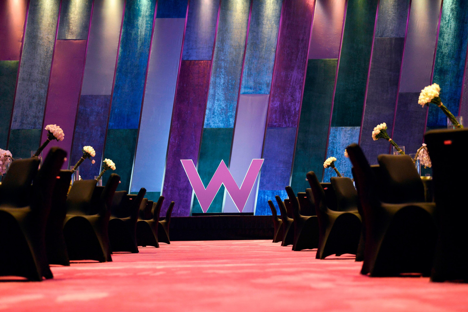 W Suzhou Hotel – Suzhou, China – Great Room Wedding Setup