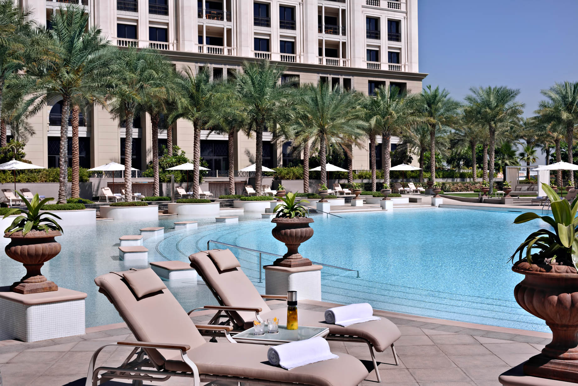 Palazzo Versace Dubai Hotel – Jaddaf Waterfront, Dubai, UAE – La Piscina Poolside
