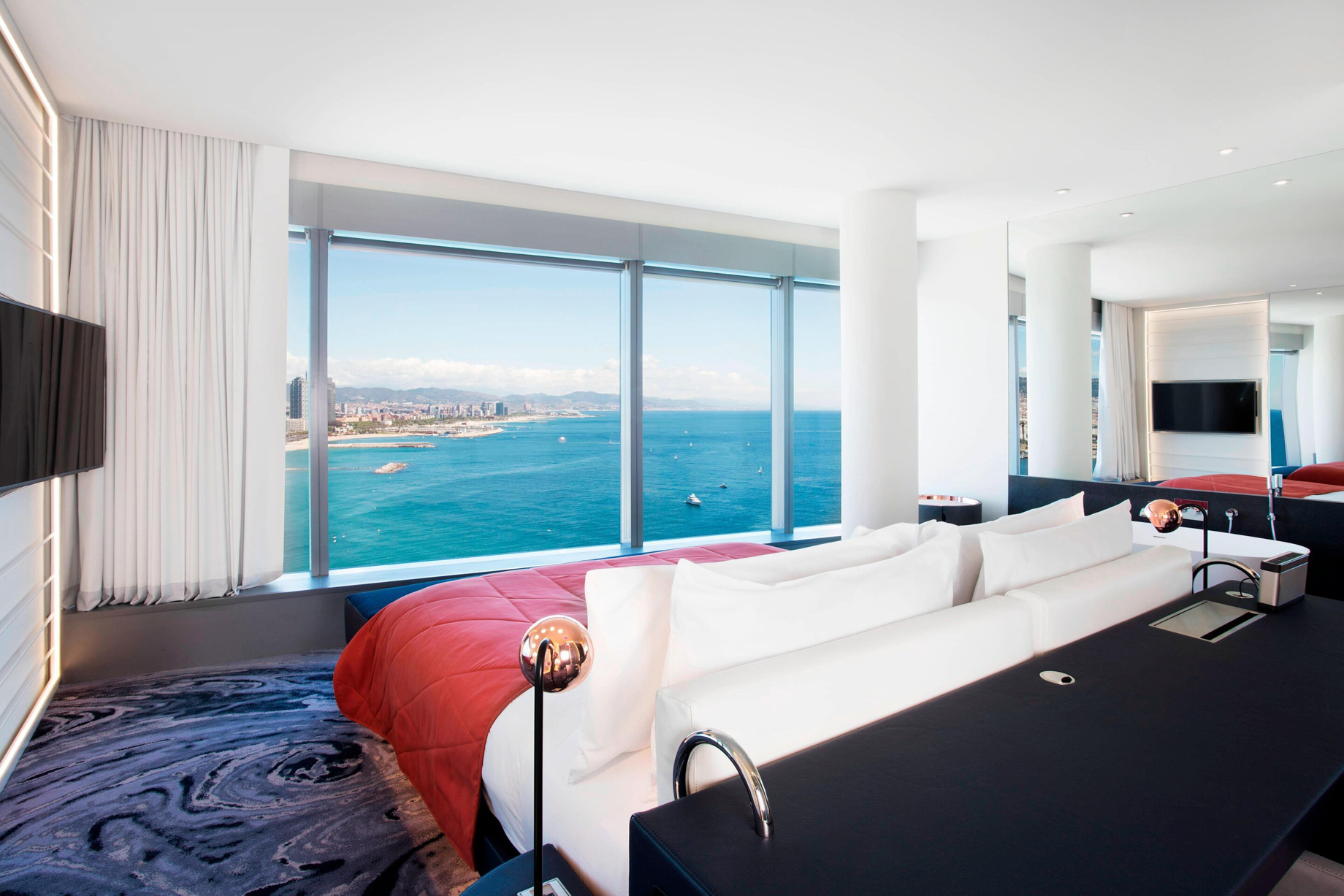 W Barcelona Hotel - Barcelona, Spain - Spectacular Suite View