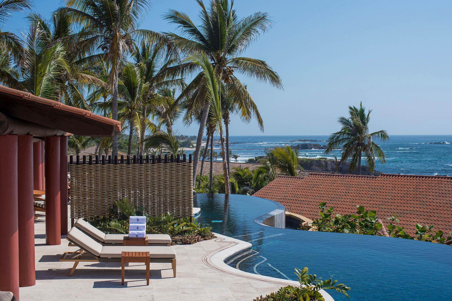 Four Seasons Resort Punta Mita - Nayarit, Mexico - Luna Ocean VillaPool Deck View