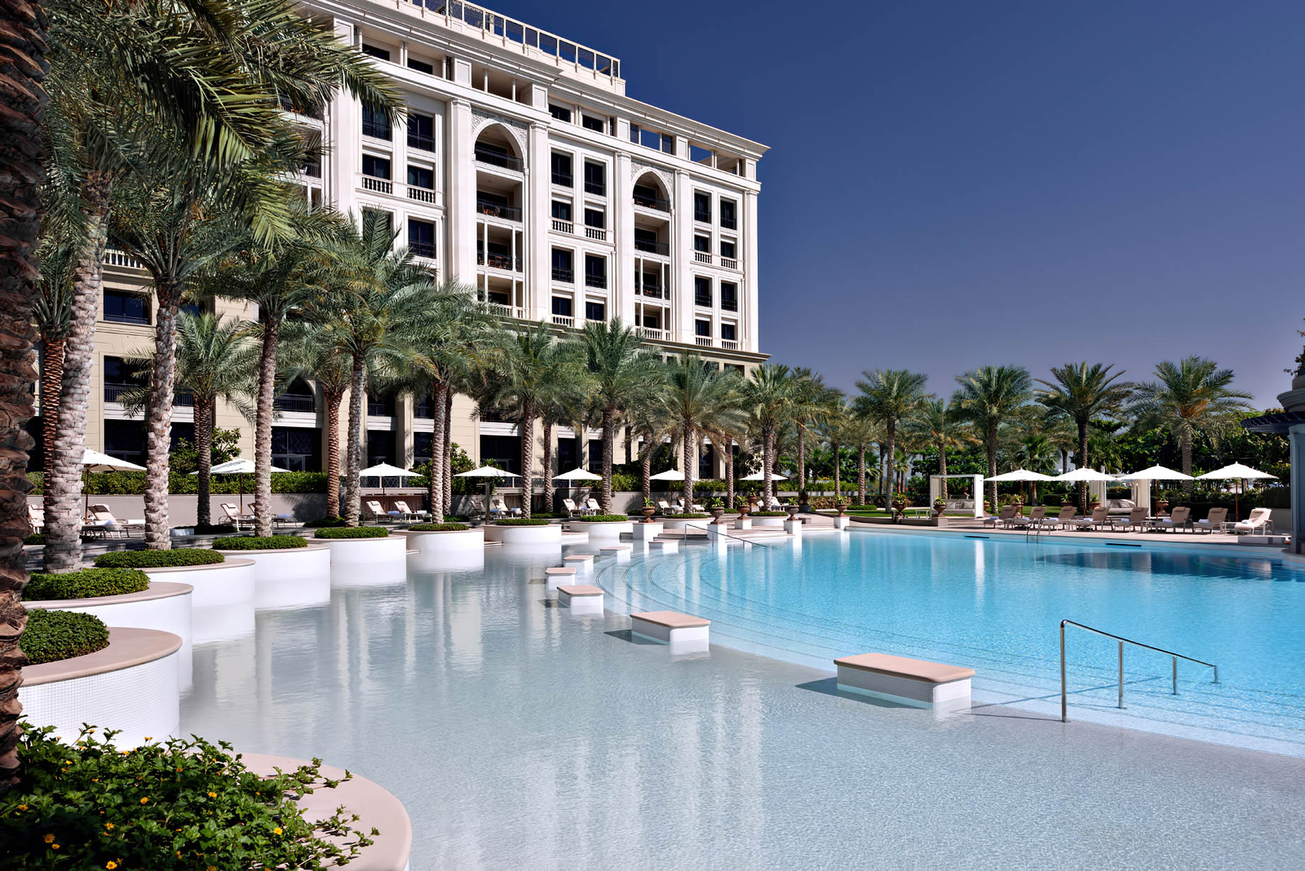 Palazzo Versace Dubai Hotel – Jaddaf Waterfront, Dubai, UAE – East Pool