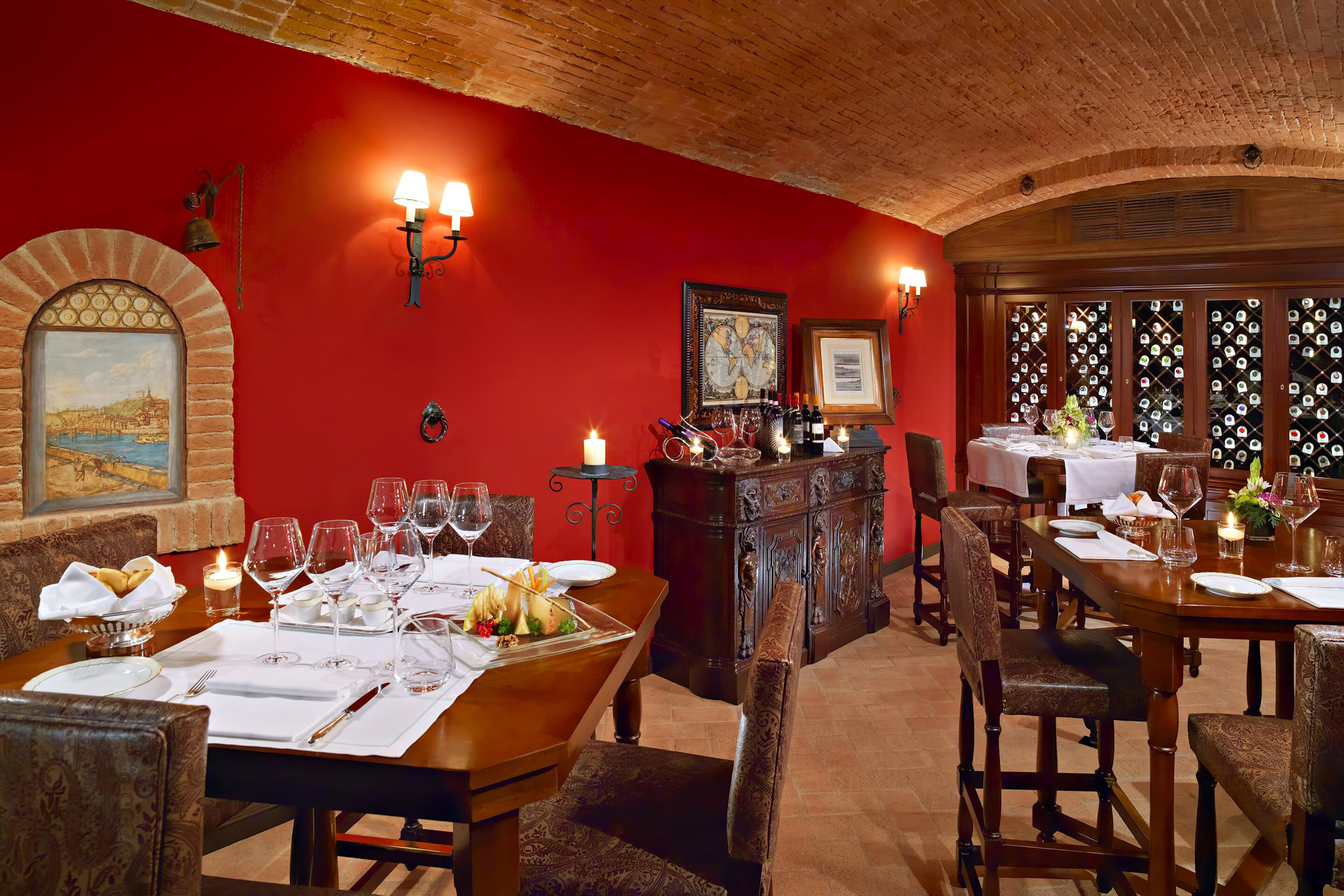 The St. Regis Florence Hotel – Florence, Italy – Wine cellar