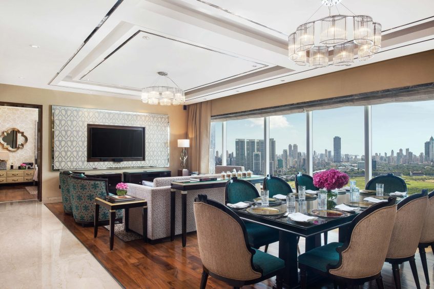 The St. Regis Mumbai Hotel - Mumbai, India - Metropolitan Suite Dining Area