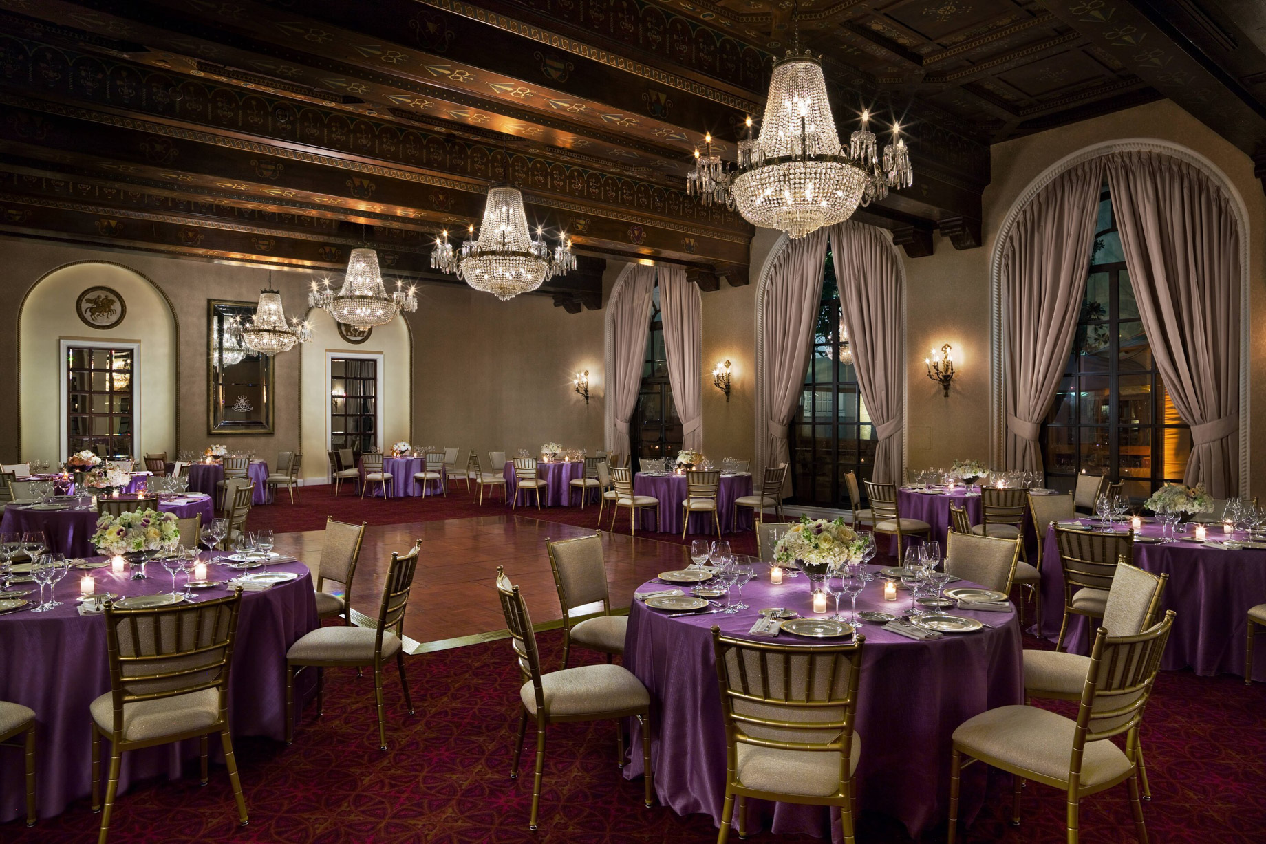 The St. Regis Washington D.C. Hotel – Washington, DC, USA – Astor Ballroom Banquet Setup