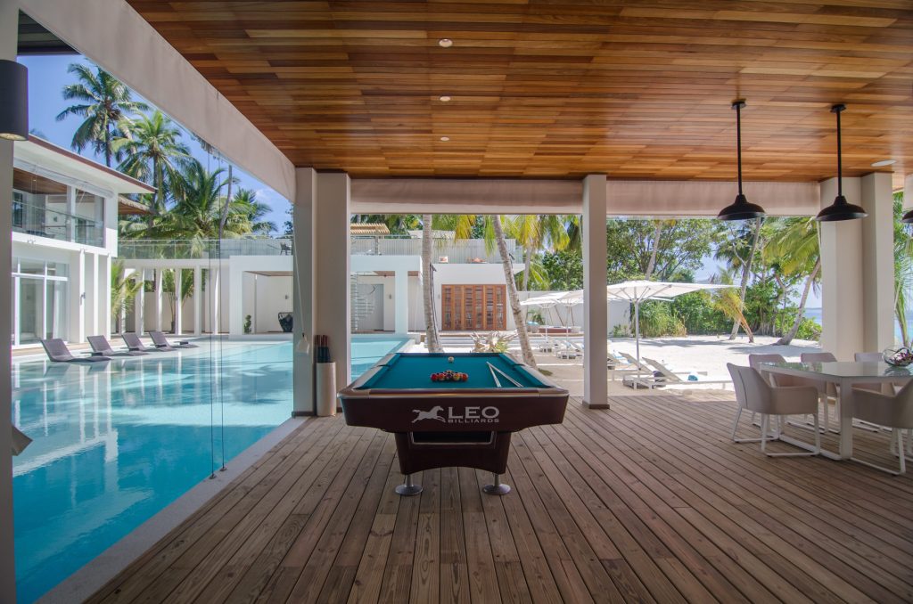 Amilla Fushi Resort and Residences - Baa Atoll, Maldives - Amilla Beachfront Estate Pool Table