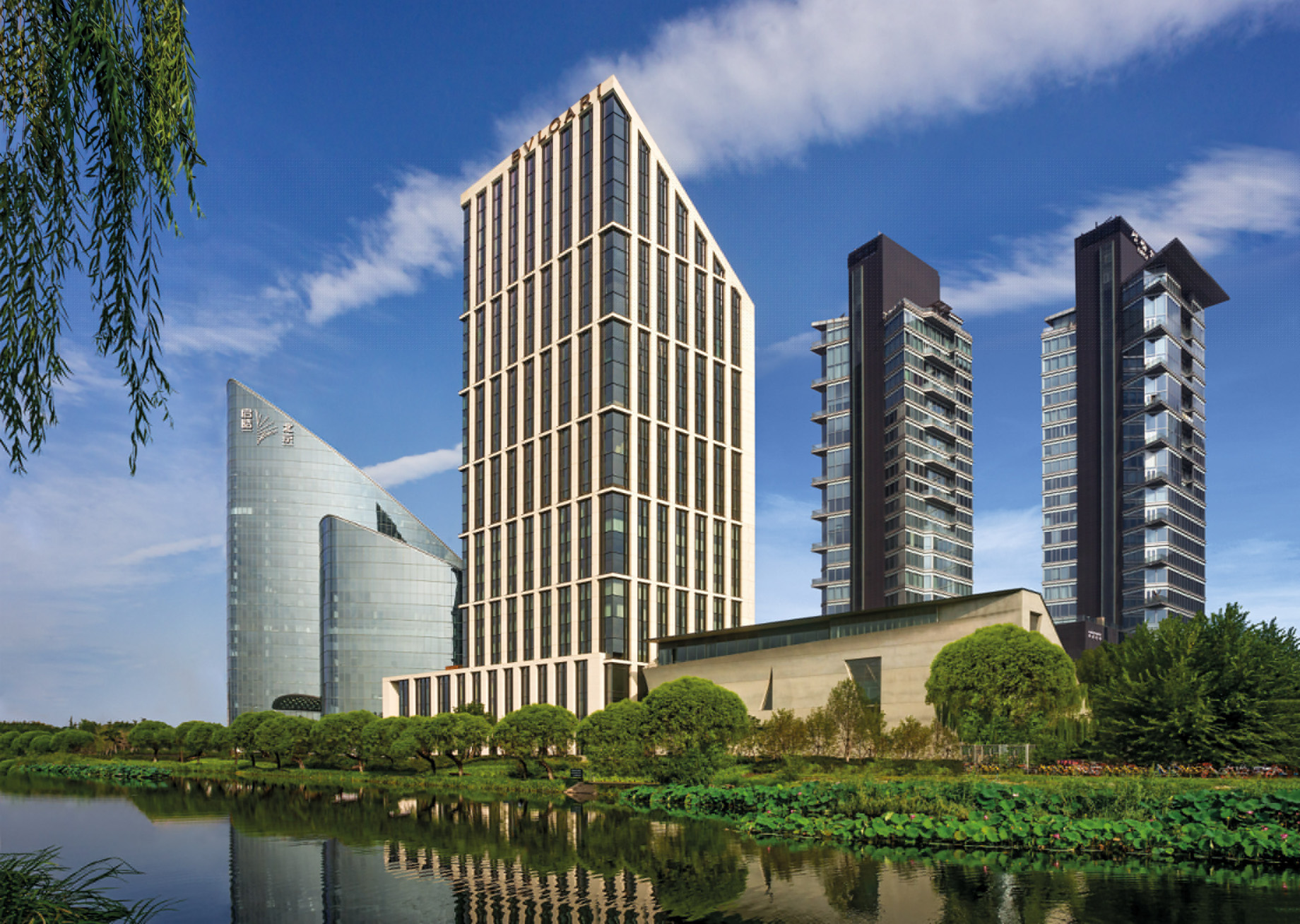 Bvlgari Hotel Beijing – Beijing, China – Hotel External Water View