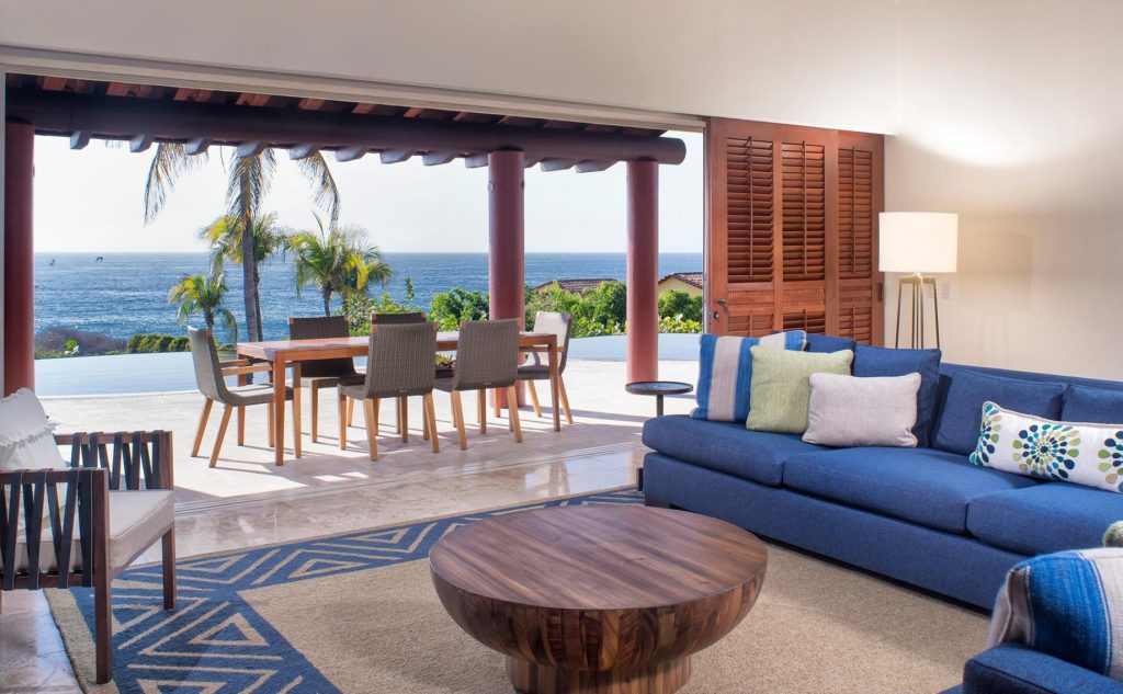 Four Seasons Resort Punta Mita - Nayarit, Mexico - Luna Ocean Villa Pool Deck View