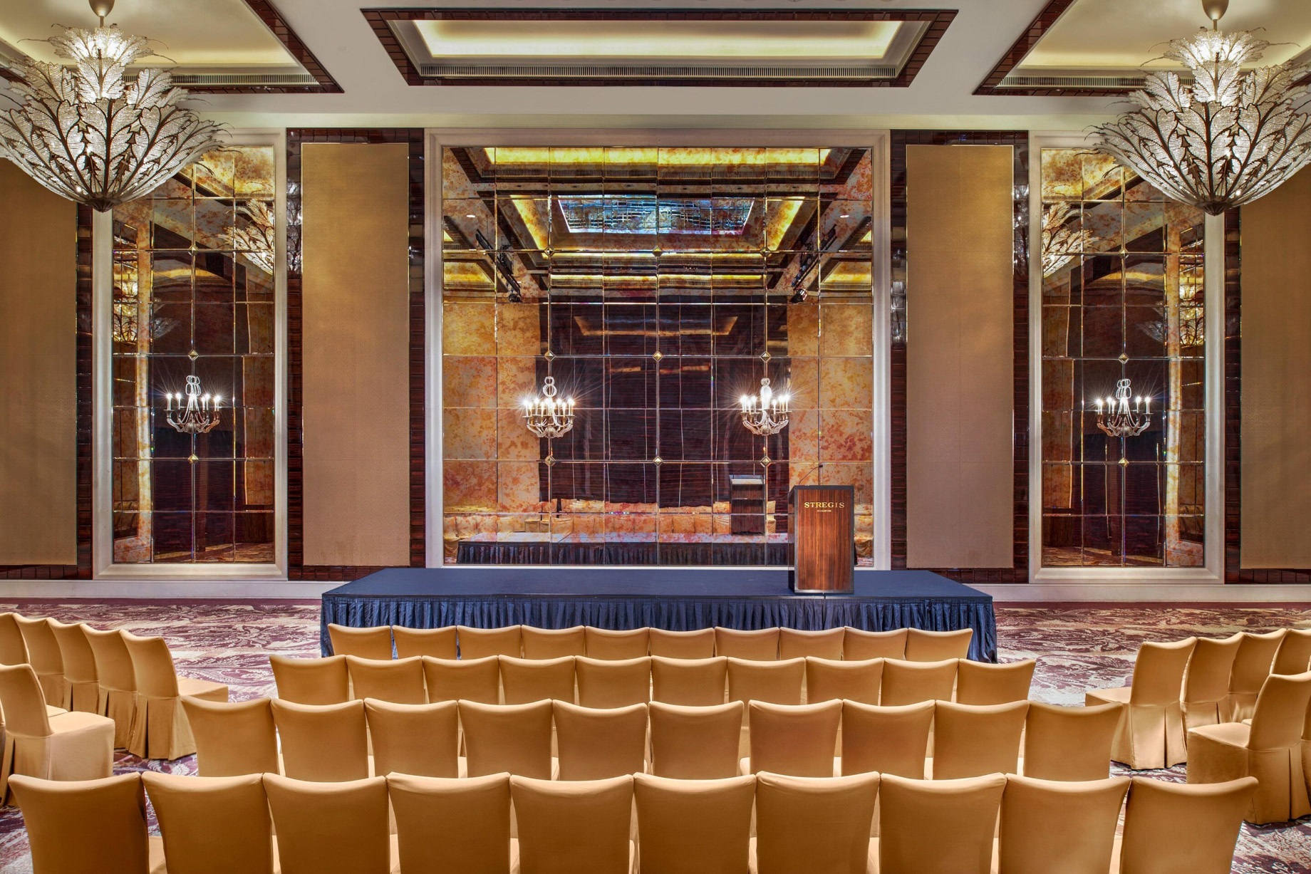 The St. Regis Singapore Hotel – Singapore – John Jacob Ballroom Theatre Setup