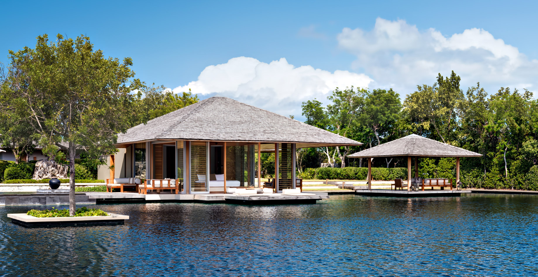 Amanyara Resort – Providenciales, Turks and Caicos Islands – 6 Bedroom Amanyara Villa Bedroom Water View