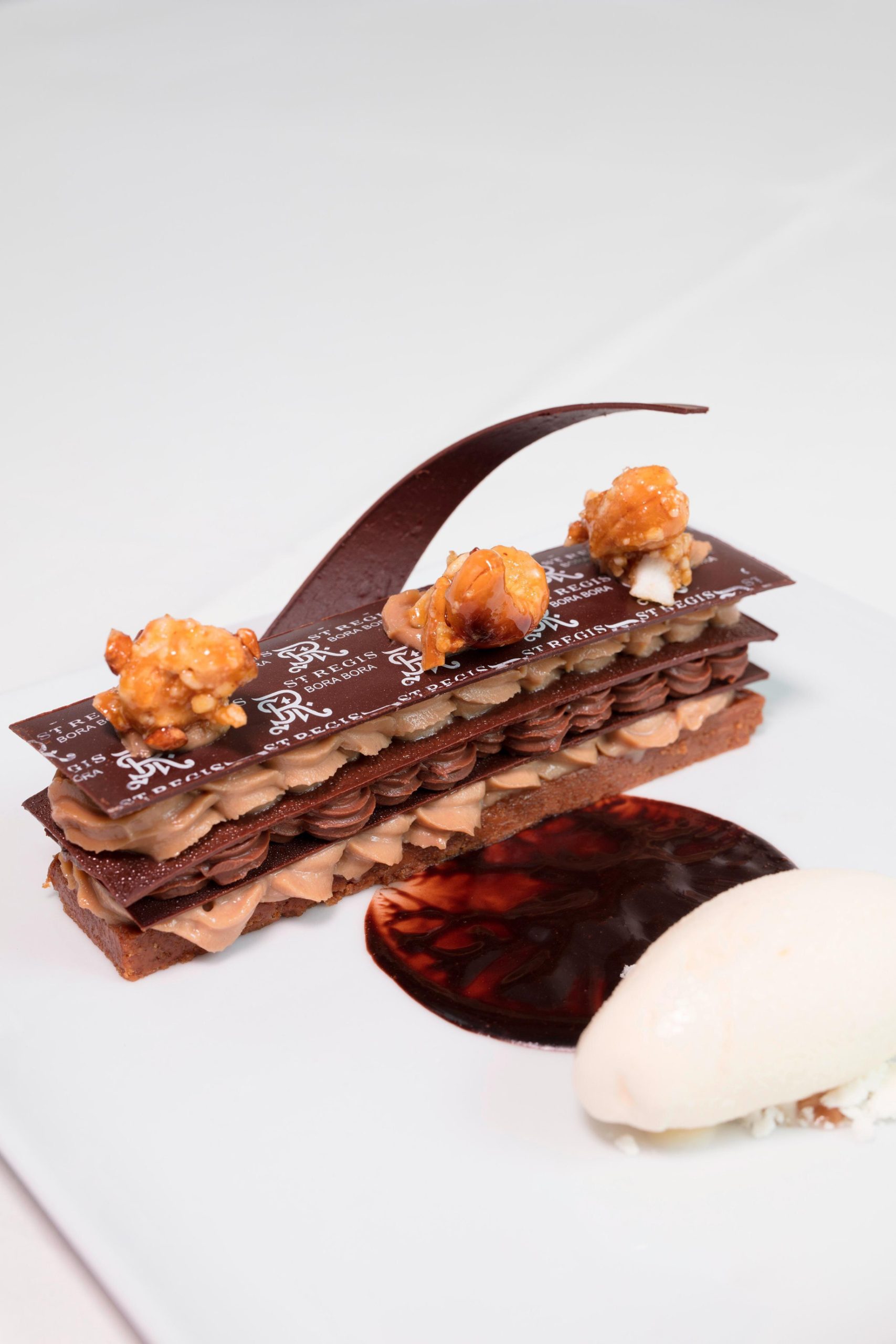 The St. Regis Bora Bora Resort - Bora Bora, French Polynesia - Te Pahu Chocolate Hazelnuts Croustillant