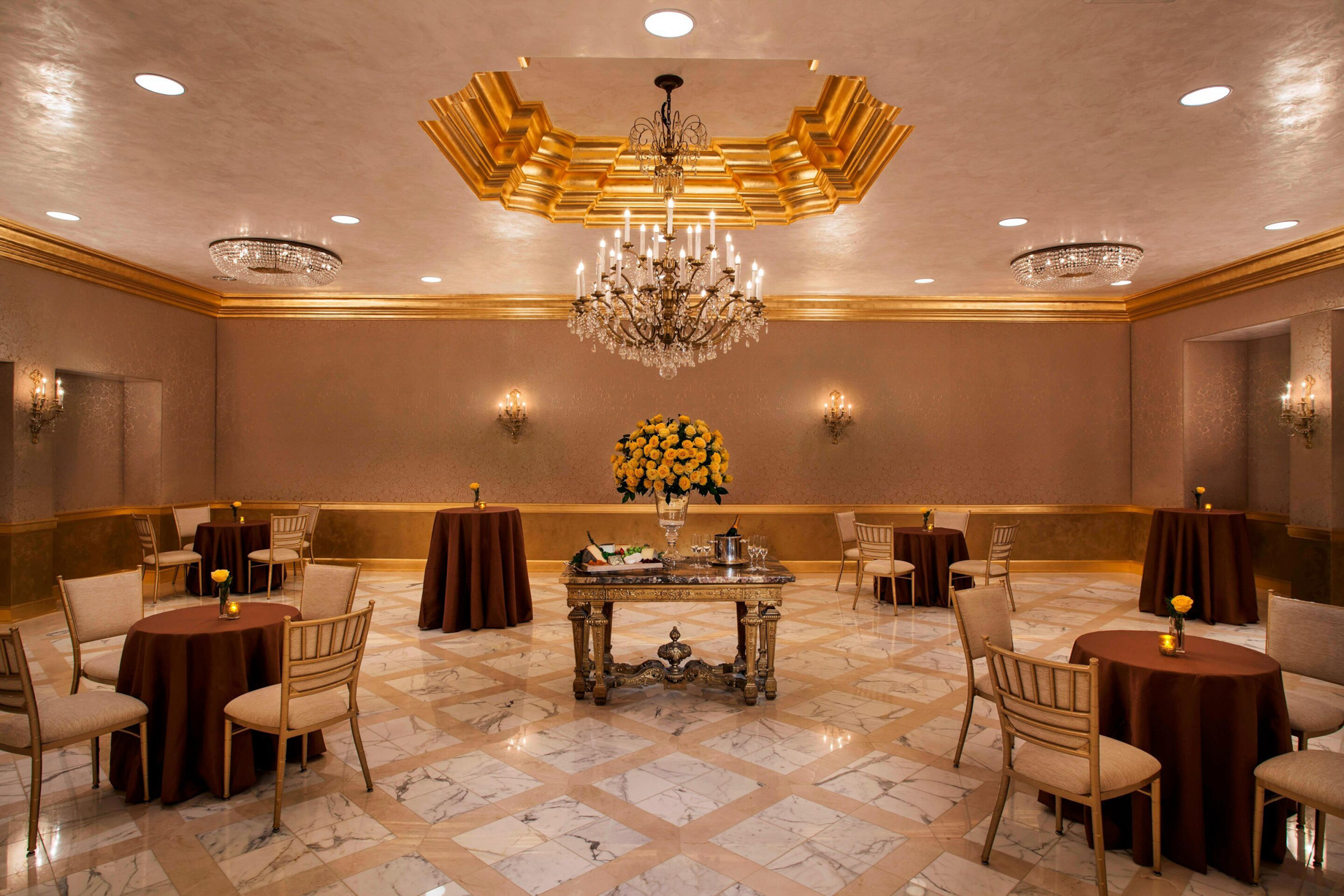The St. Regis Washington D.C. Hotel – Washington, DC, USA – George Washington Room Reception Setup