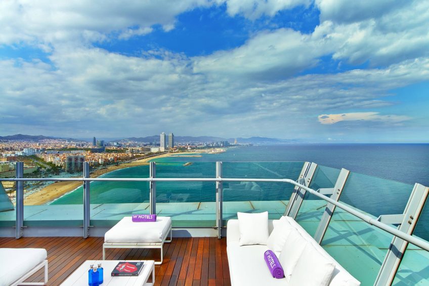 W Barcelona Hotel - Barcelona, Spain - Spectacular Suite Terrace and Views