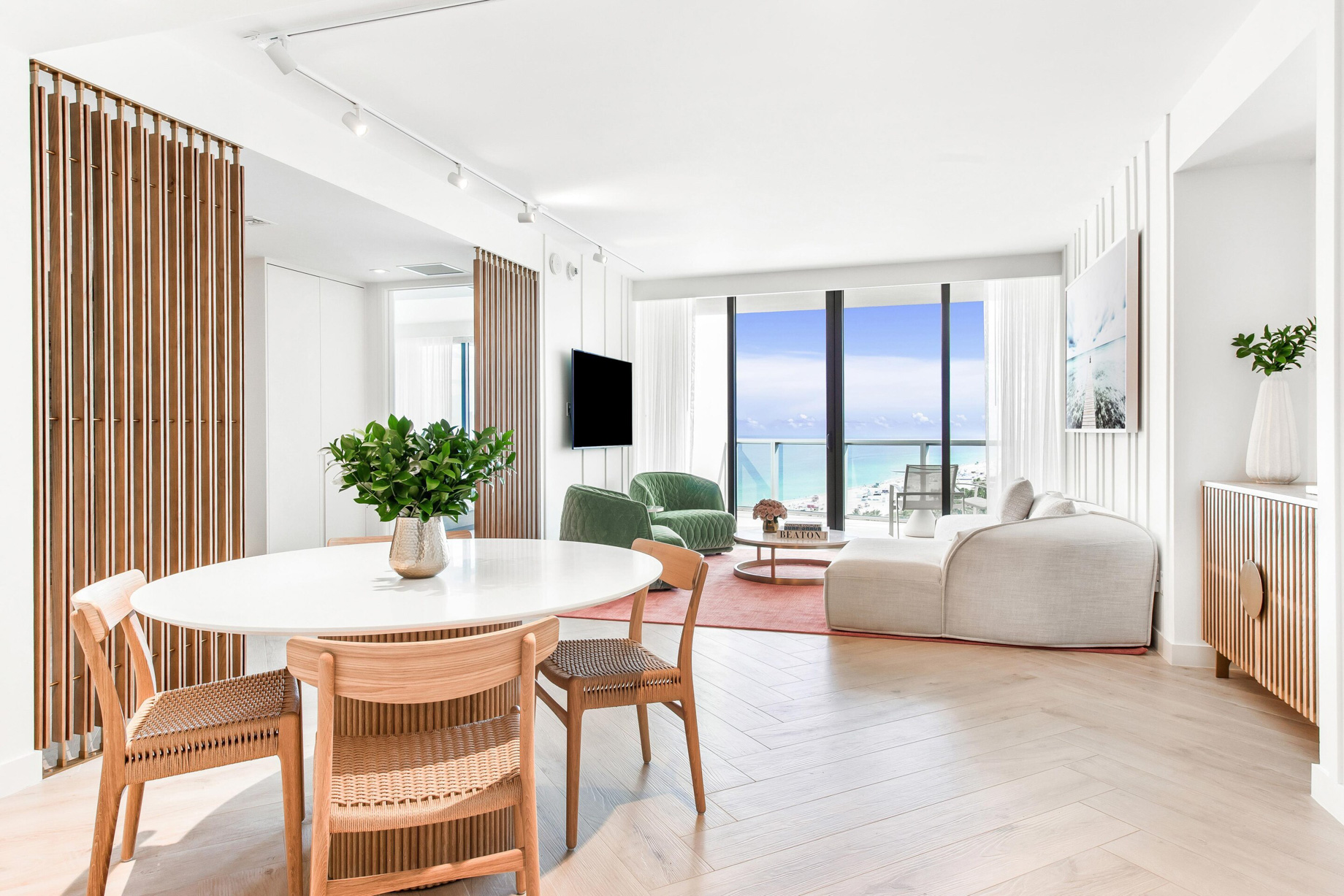 W South Beach Hotel - Miami Beach, FL, USA - Sensational Suite Living Area