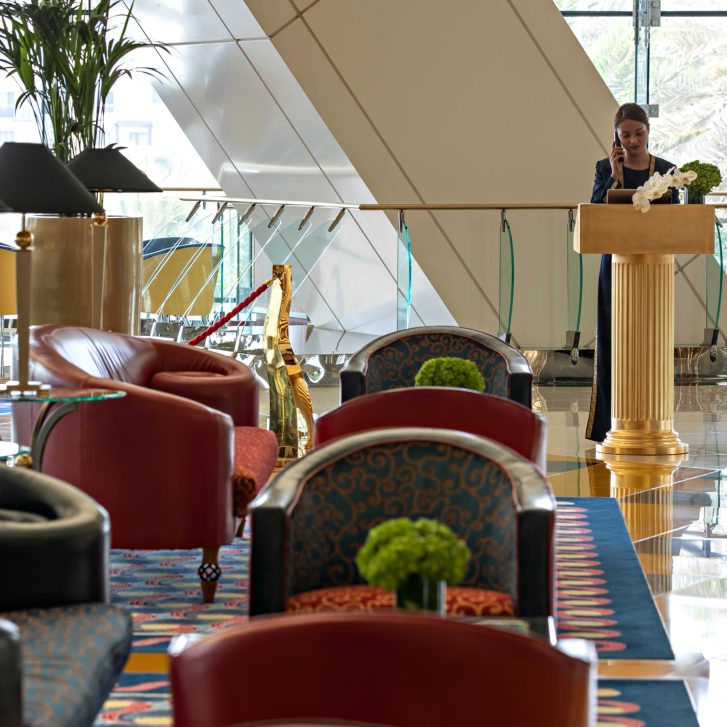 Burj Al Arab Jumeirah Hotel - Dubai, UAE - Sahn Eddar Lounge