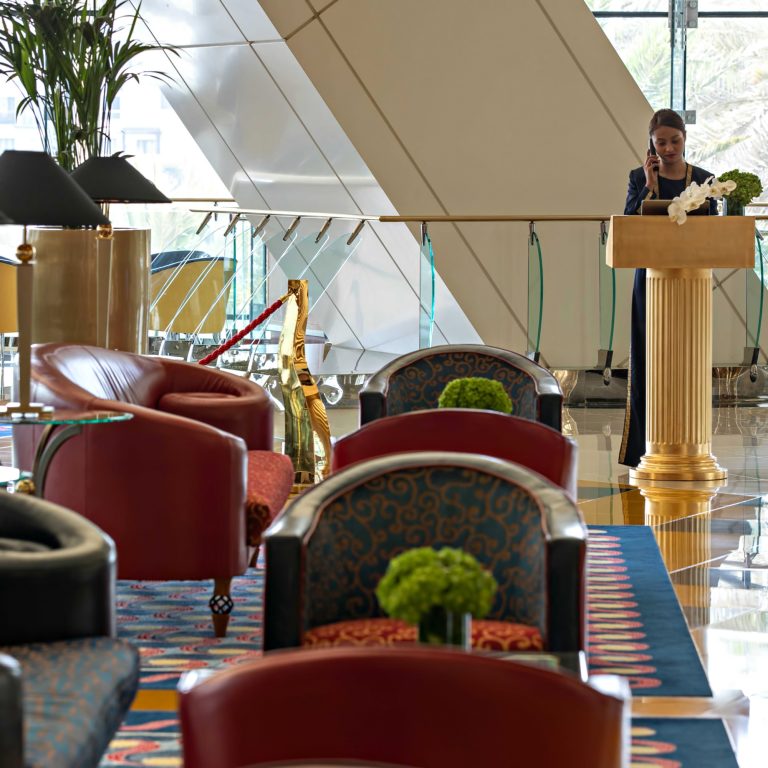 Burj Al Arab Jumeirah Hotel – Dubai, UAE – Sahn Eddar Lounge