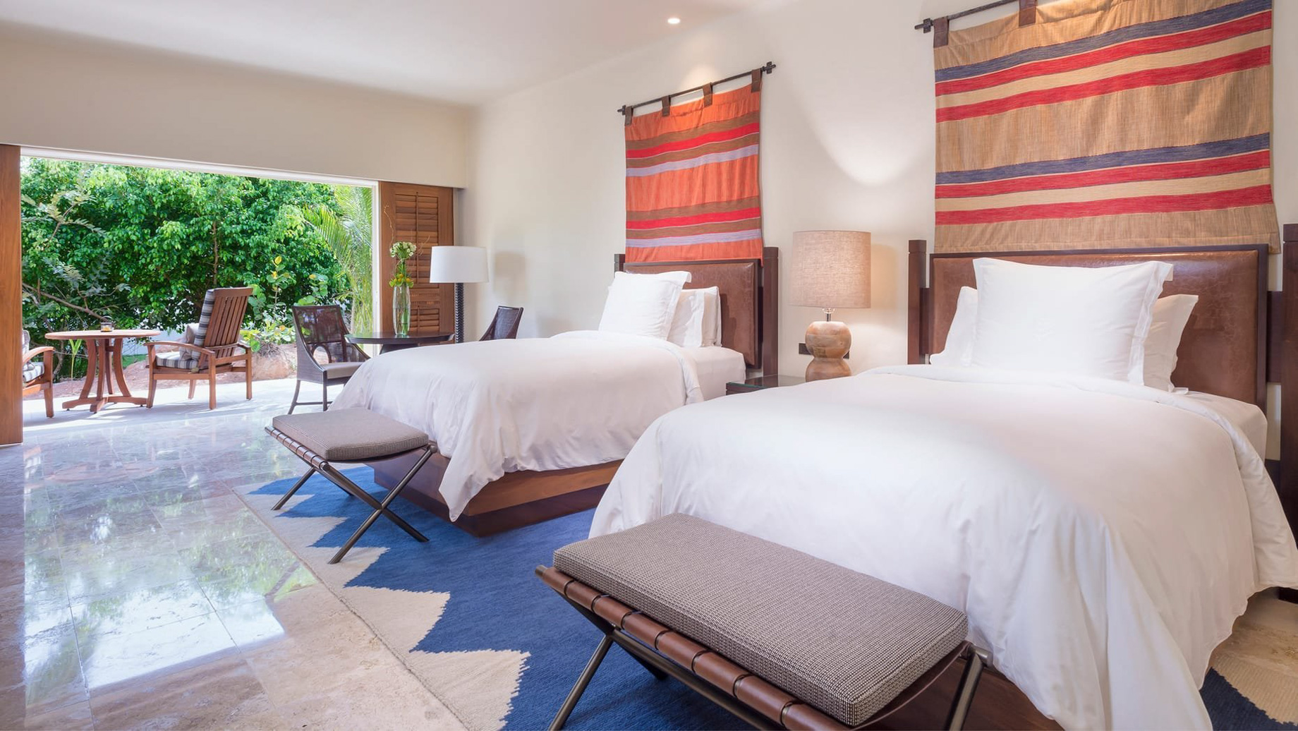 Four Seasons Resort Punta Mita – Nayarit, Mexico – Luna Ocean Villa Twin Bedroom