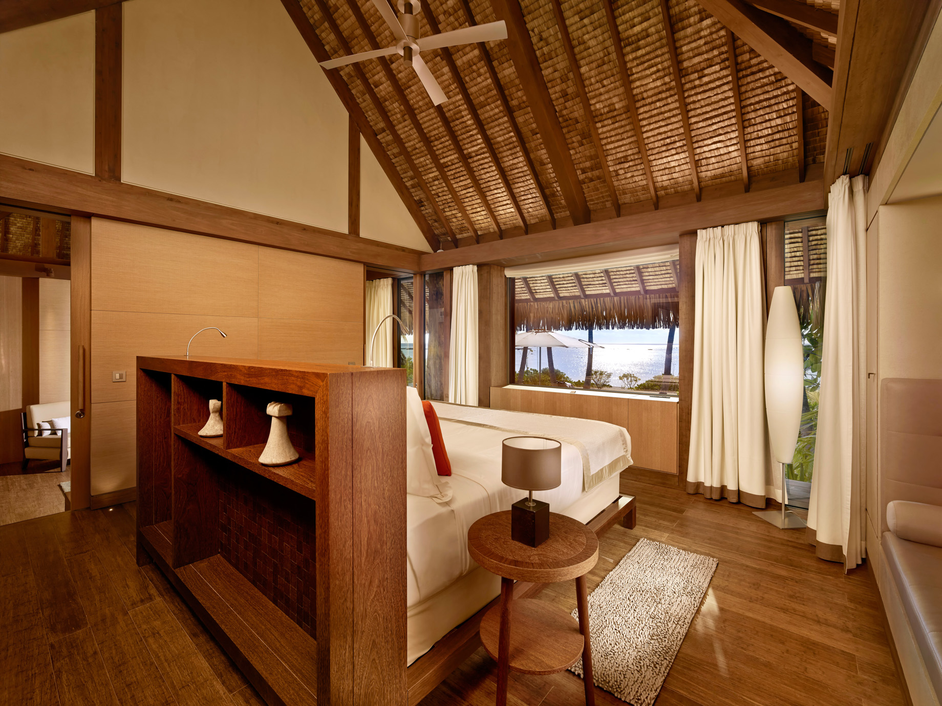 The Brando Resort – Tetiaroa Private Island, French Polynesia – 1 Bedroom Beachfront Villa Bedroom