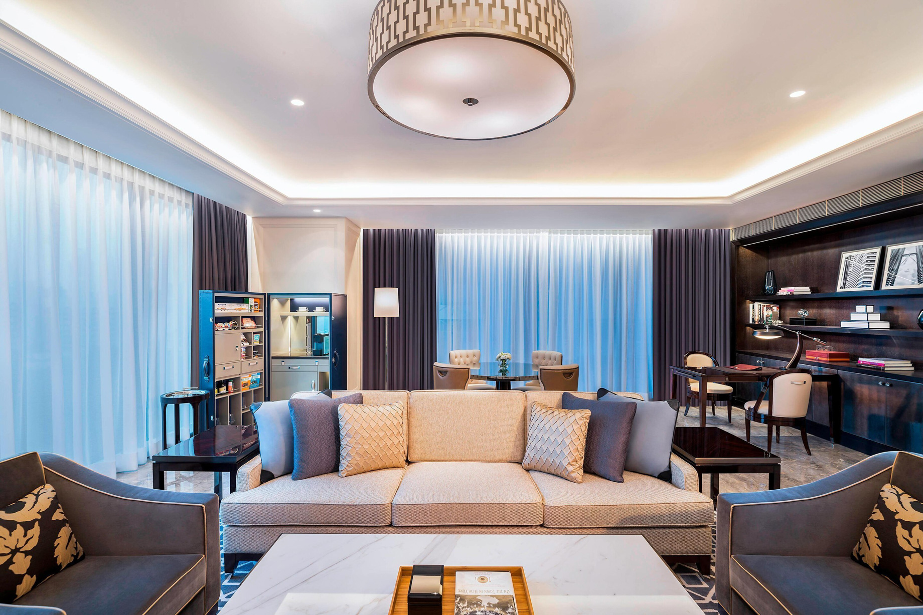 The St. Regis Kuala Lumpur Hotel – Kuala Lumpur, Malaysia – St. Regis Suite Living Room